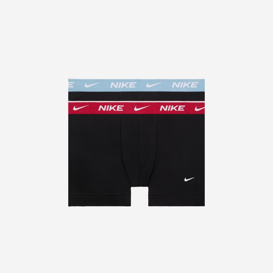 Nike Everyday Cotton Stretch Trunk Black Sky Red (2 Pack) 상세 이미지 1