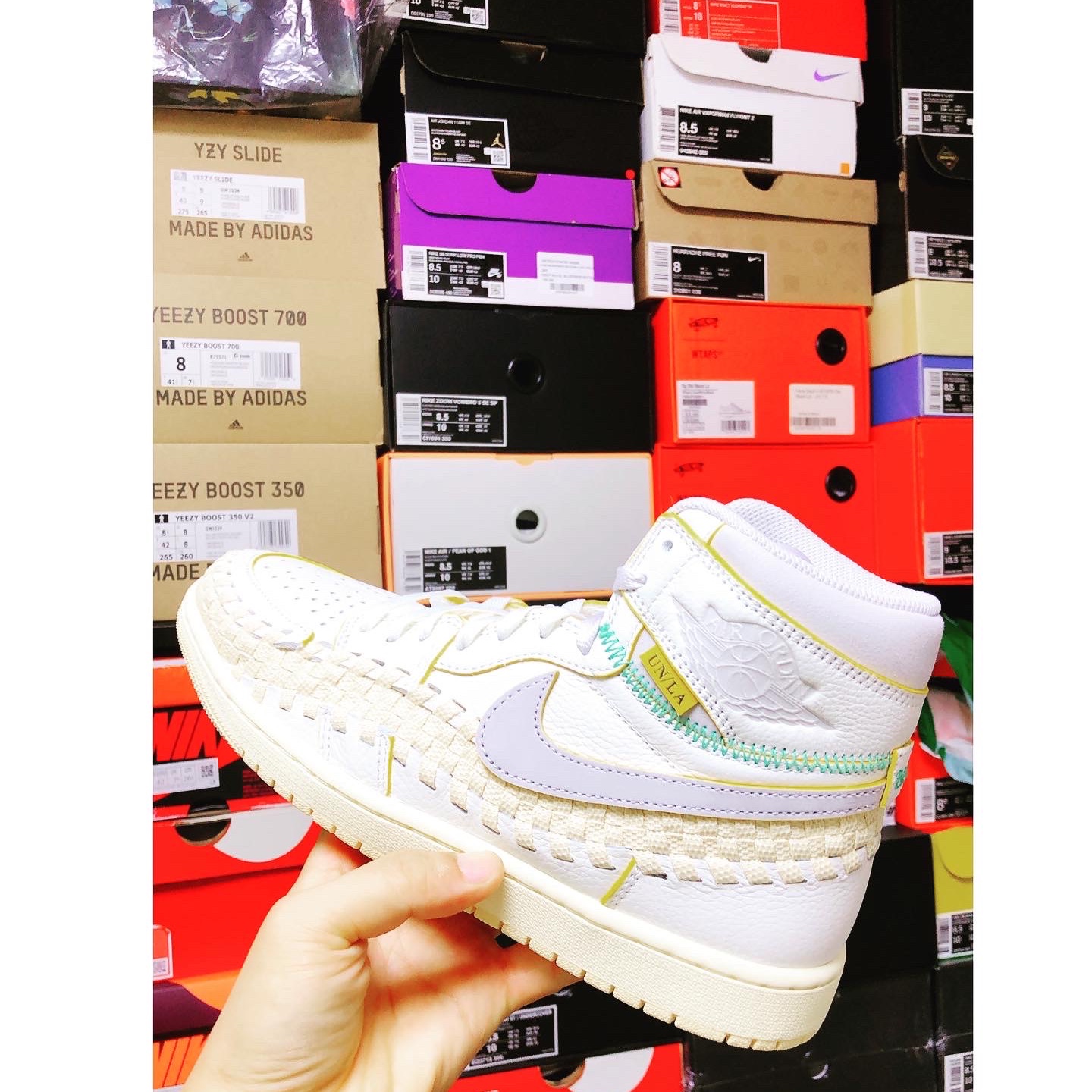 Jordan 1 x Bephies Beauty Supply x Union Retro High OG SP Summer '96 착용 스타일 - 1