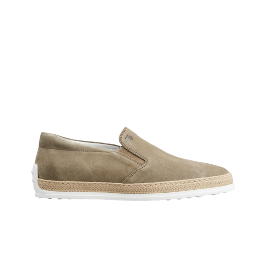 Tod's Suede Slip-On Brown