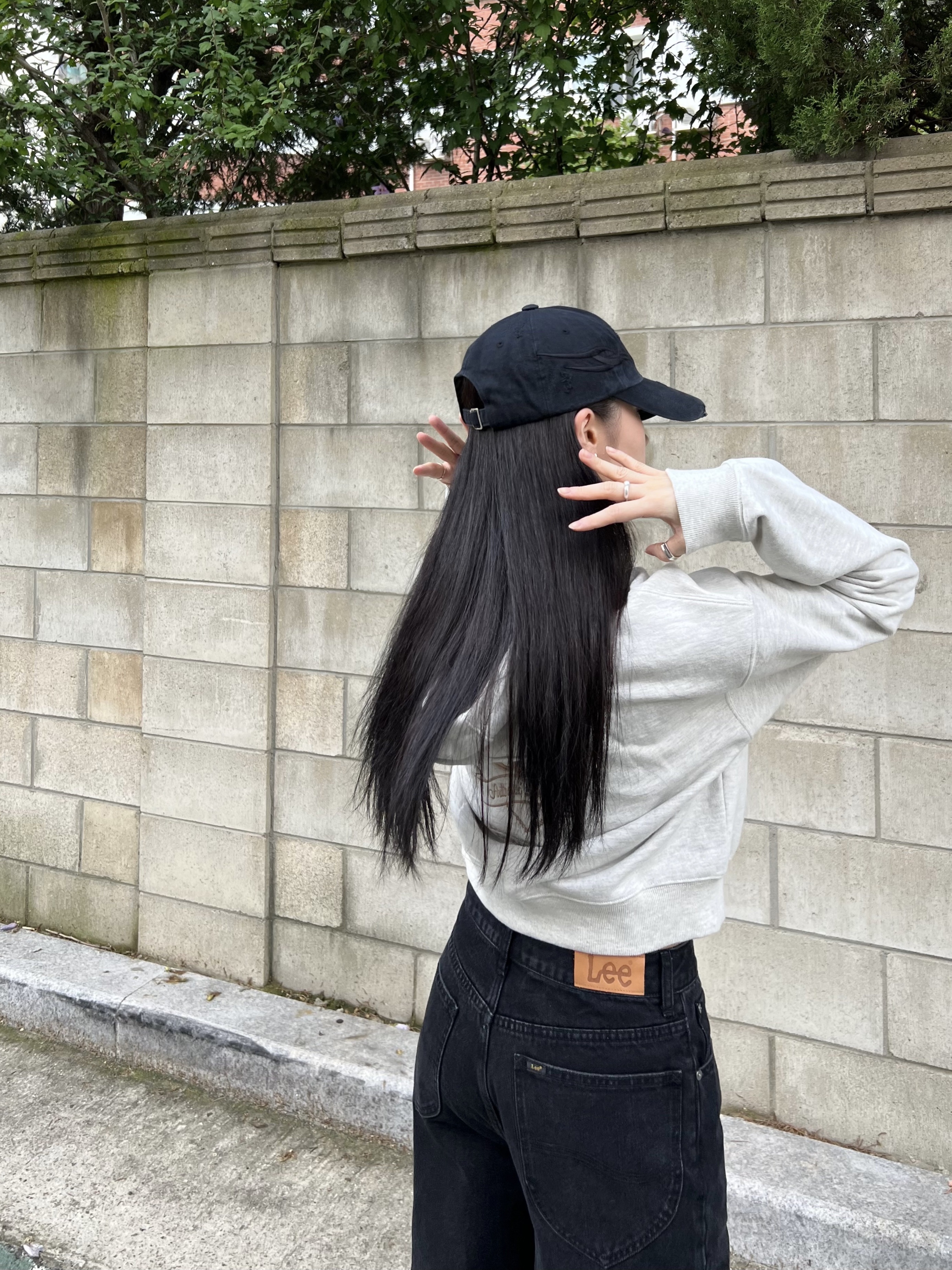 Nike x Supreme Air Force 1 Low White 착용 스타일 - 1