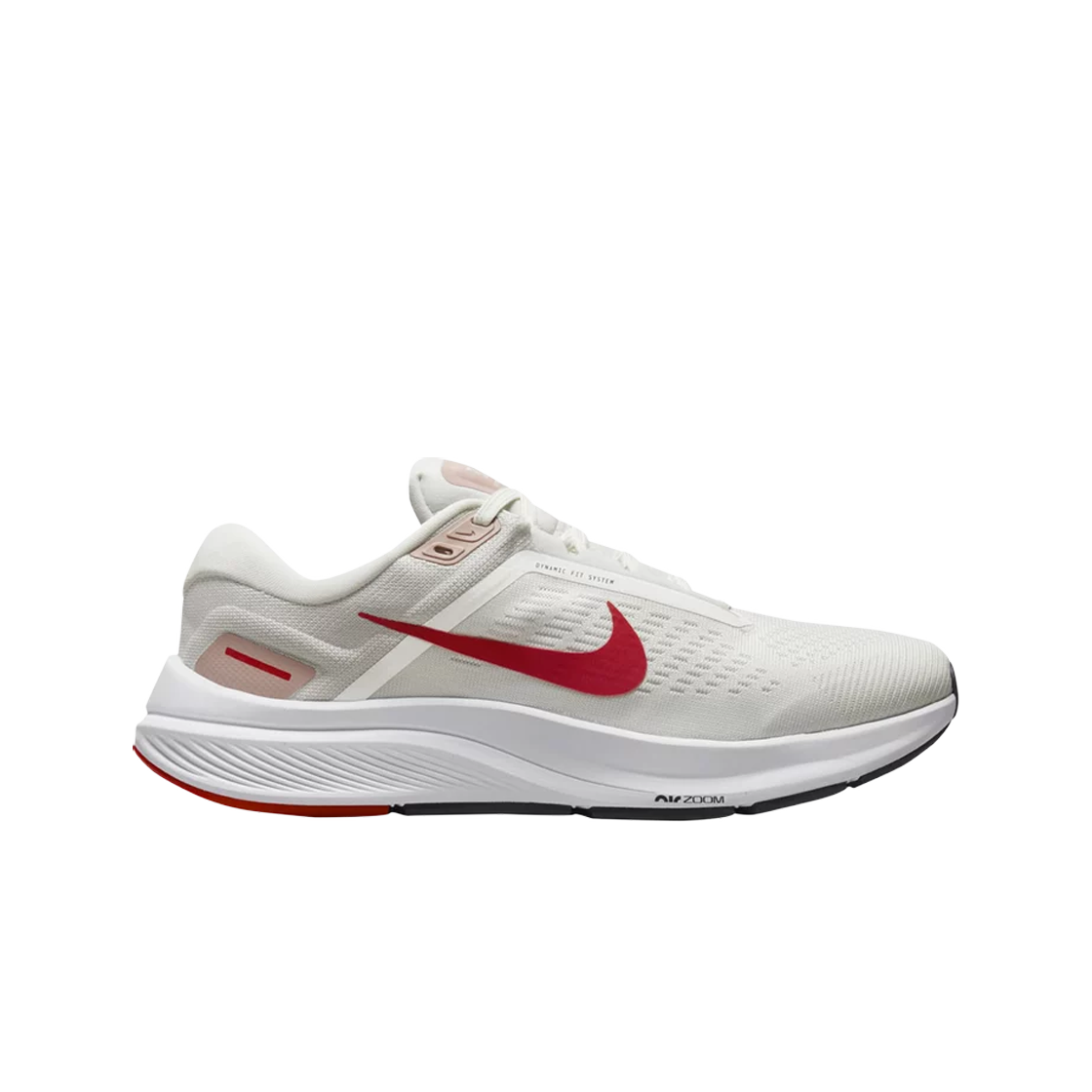 DA8570-104 (W) Nike Air Zoom Structure 24 Summit White University Red