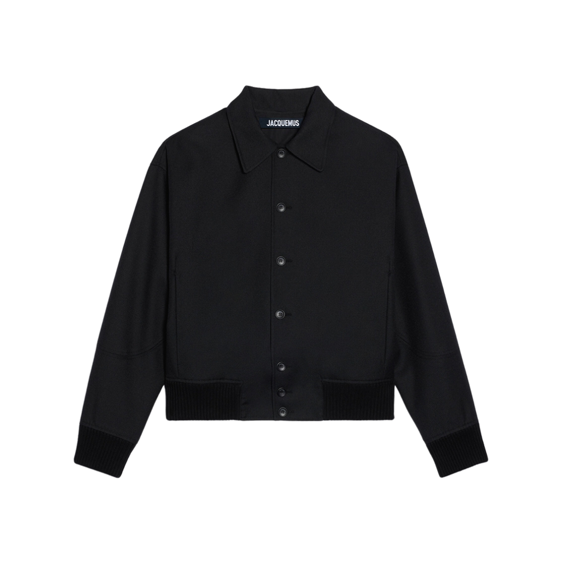 Jacquemus Le Bomber Feltro Felted Bomber Black 상세 이미지 1