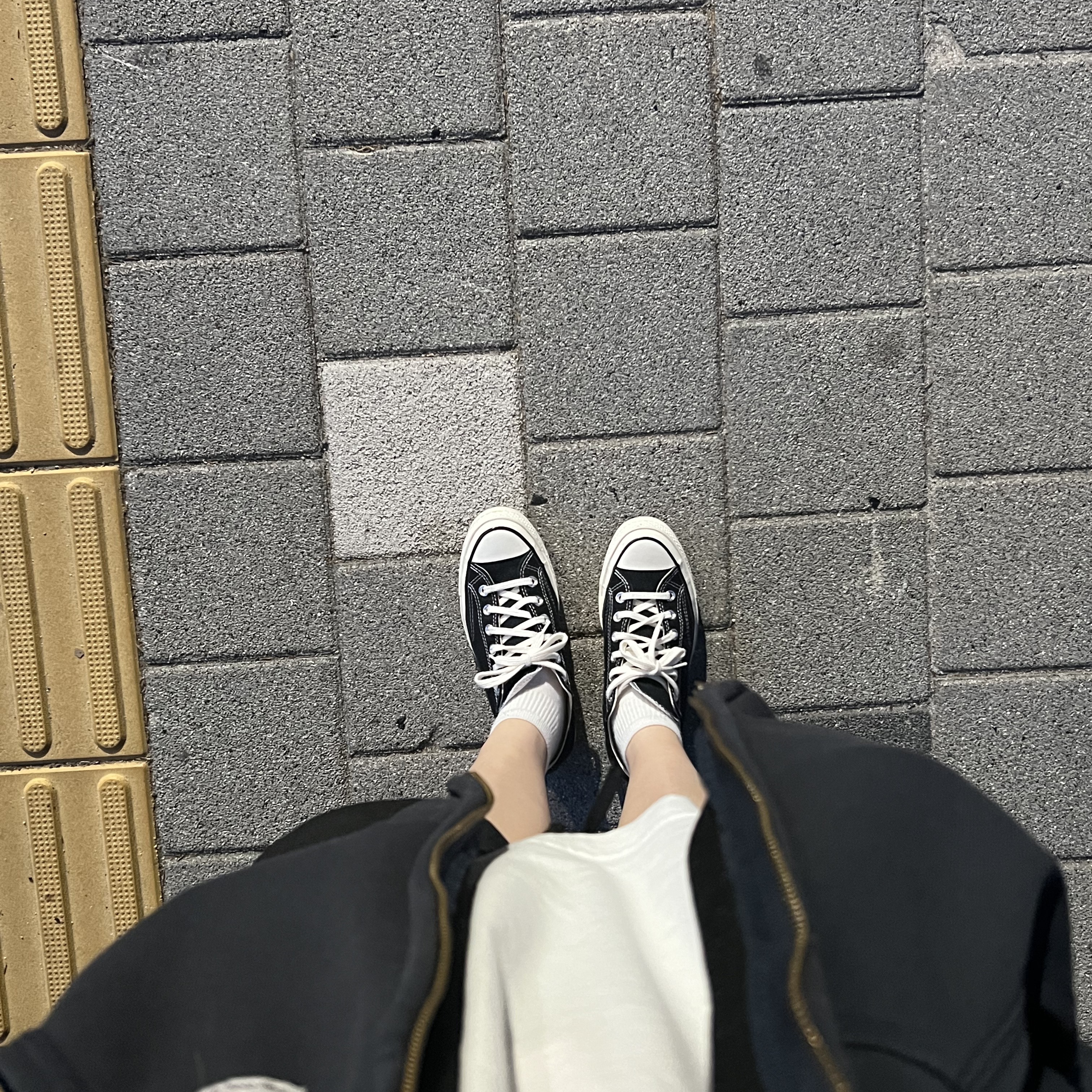 Converse Chuck 70 Ox Black - Standard 착용 스타일