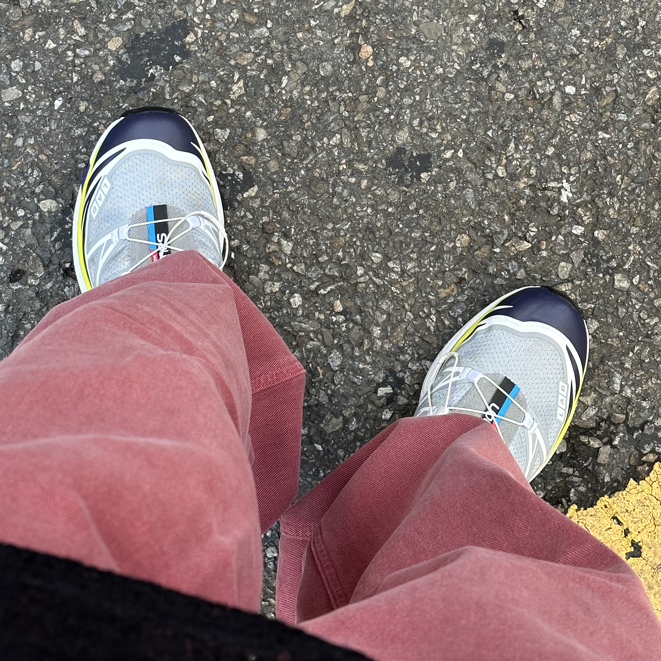 Salomon XT-6 Quarry 착용 스타일