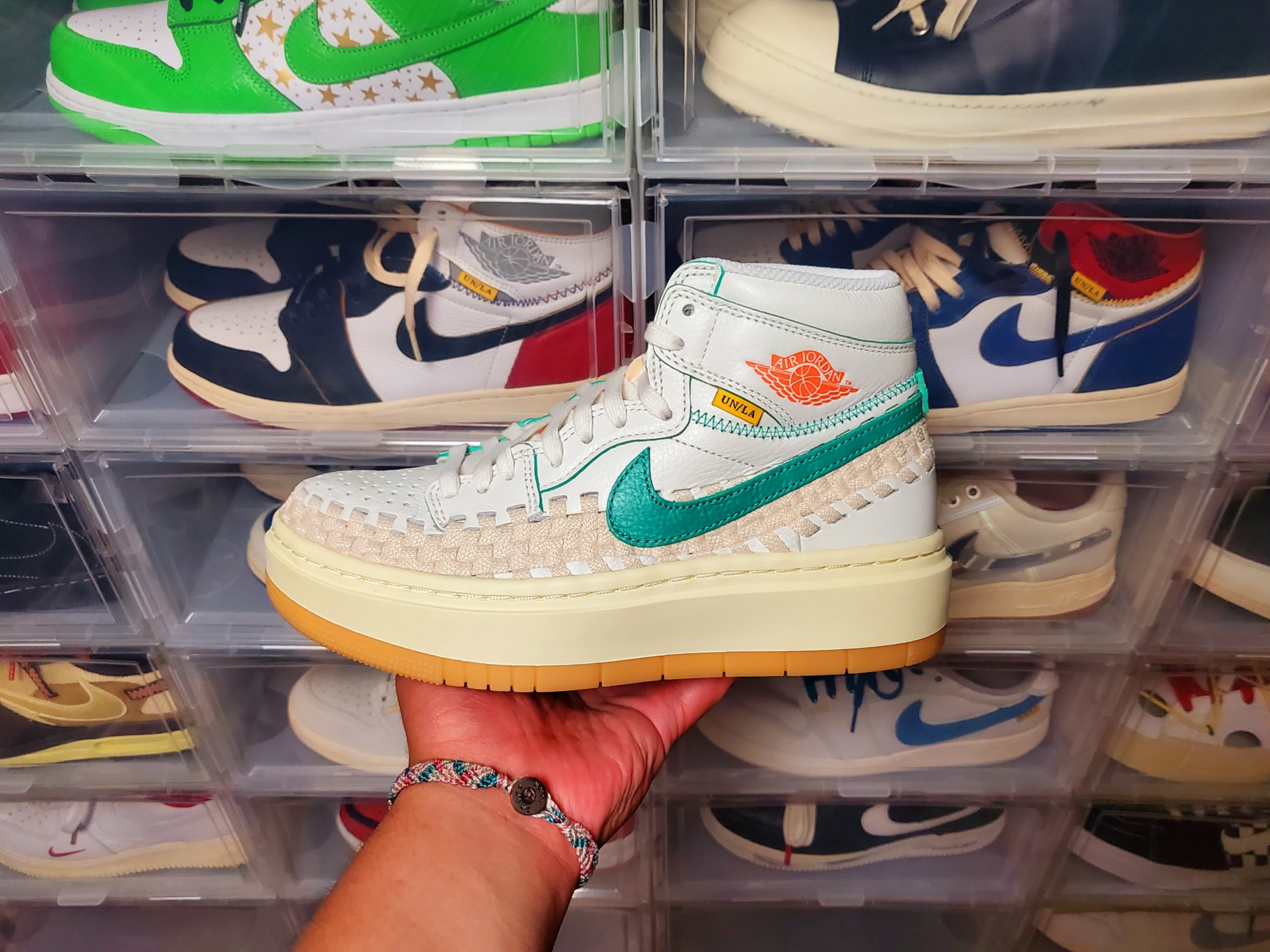 (W) Jordan 1 x Bephies Beauty Supply x Union Elevate High SP Summer  '96 착용 스타일 - 2