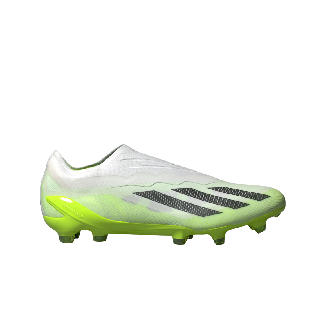 아디다스 X 크레이지패스트.1 레이스리스 FG 클라우드 화이트 루시드 레몬