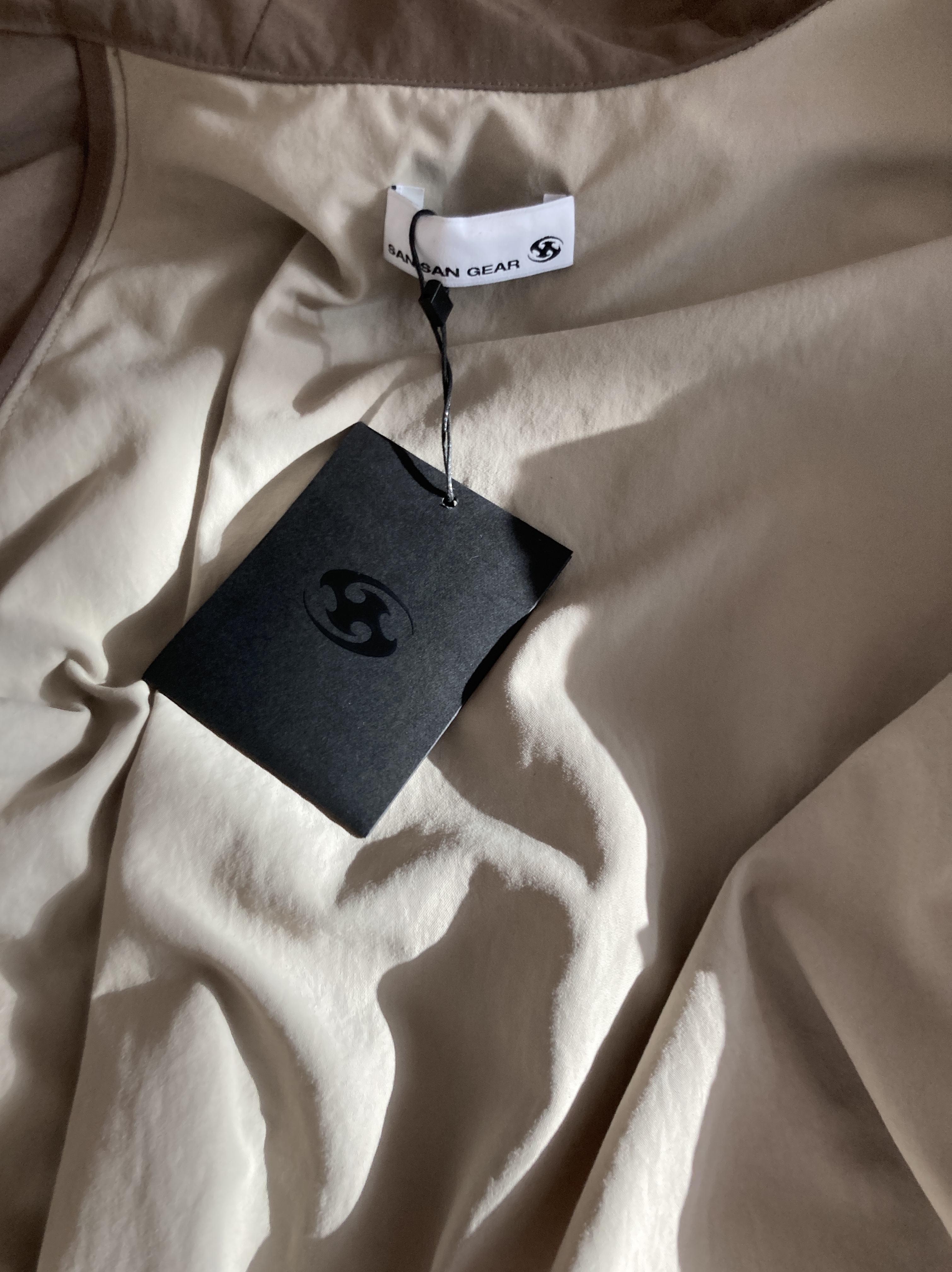 Sansan Gear Alpha Jacket Brown - 22FW 착용 스타일 - 2