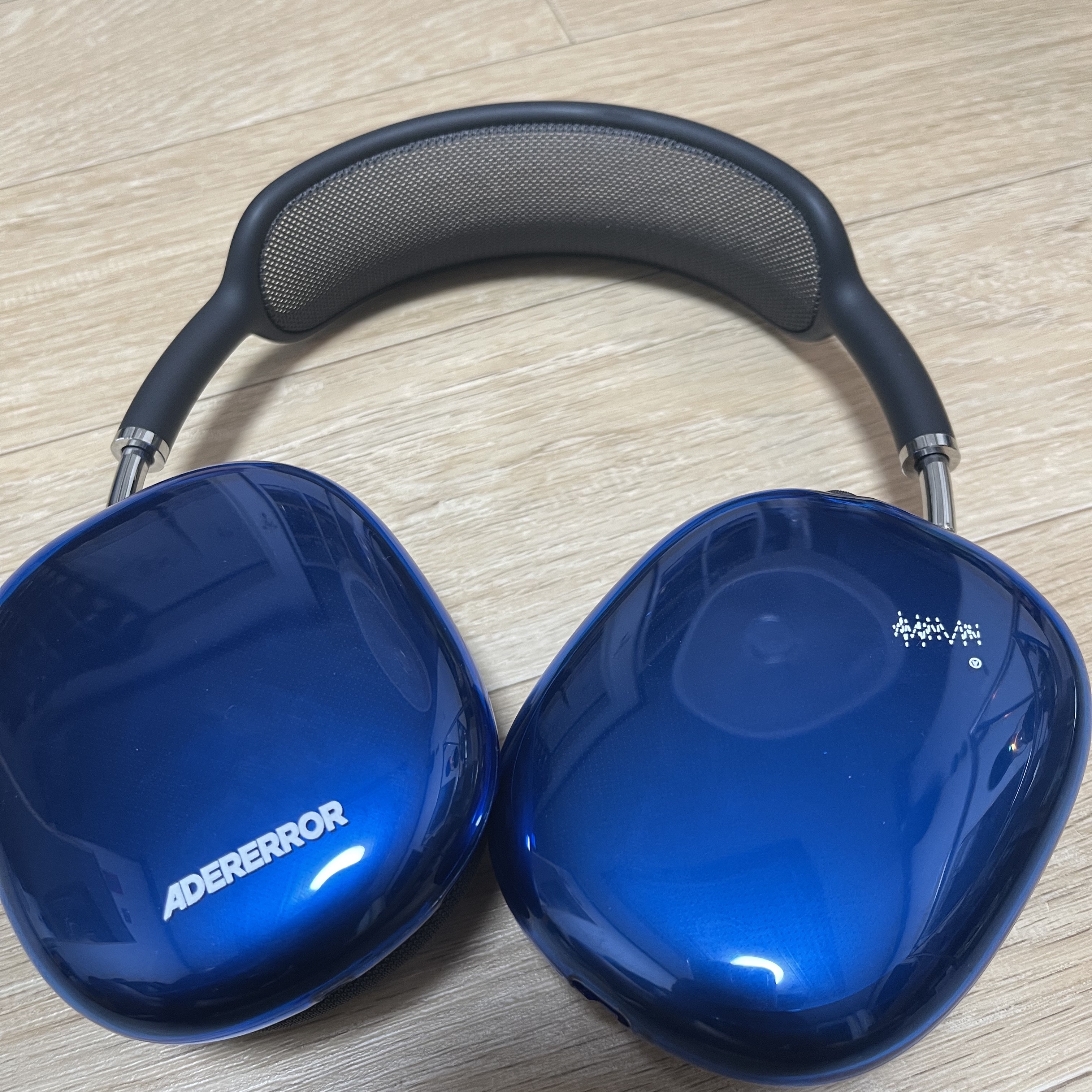 Ader Error Standic AirPods Max Case Z-Blue, Apple AirPods Max Lightning Space Gray (Korean Ver.) 착용 스타일 - 1