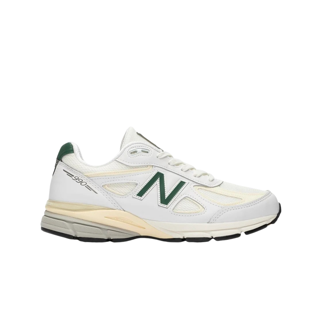 뉴발란스 990v4 메이드 인 USA 화이트 그린(New Balance 990v4 Made in USA White Green)