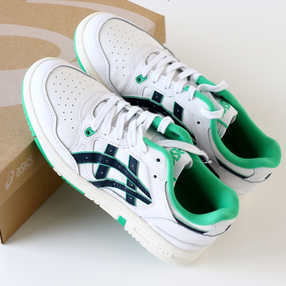 Asics EX89 White French Blue 착용 스타일