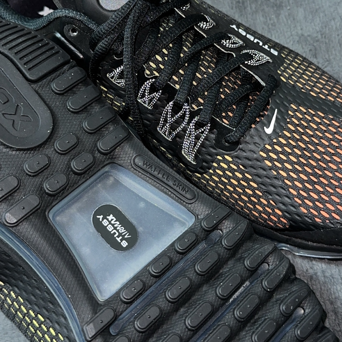 Nike x Stussy Air Max 2013 Black 착용 스타일
