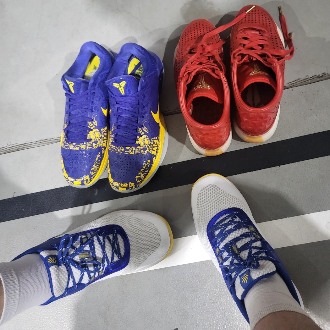 Nike Kobe 5 Protro 5 Rings 착용 스타일
