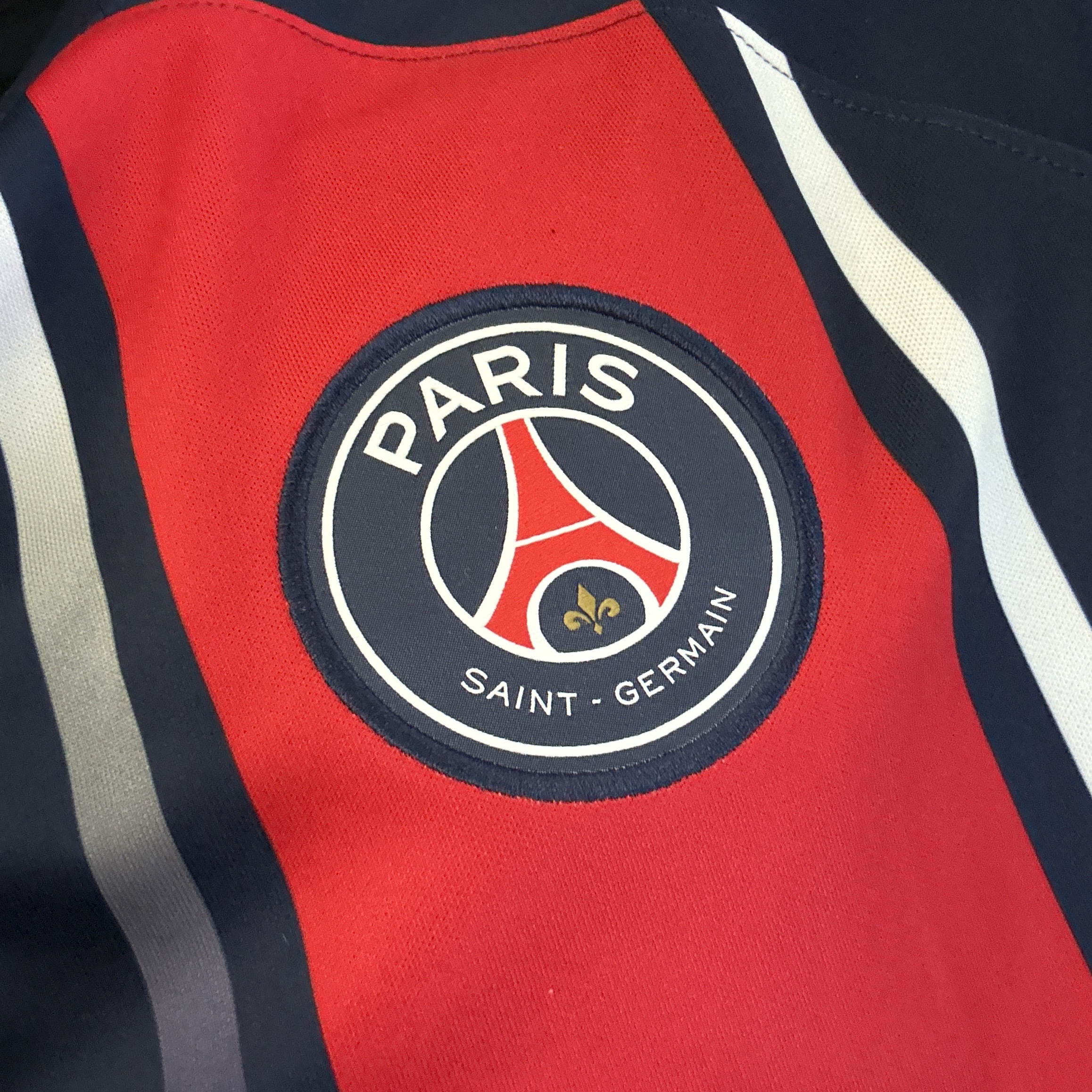 Nike Paris Saint-Germain 2023/24 Dri-Fit Stadium Home Jersey Midnight Navy (Non Marking Ver.) 착용 스타일 - 3