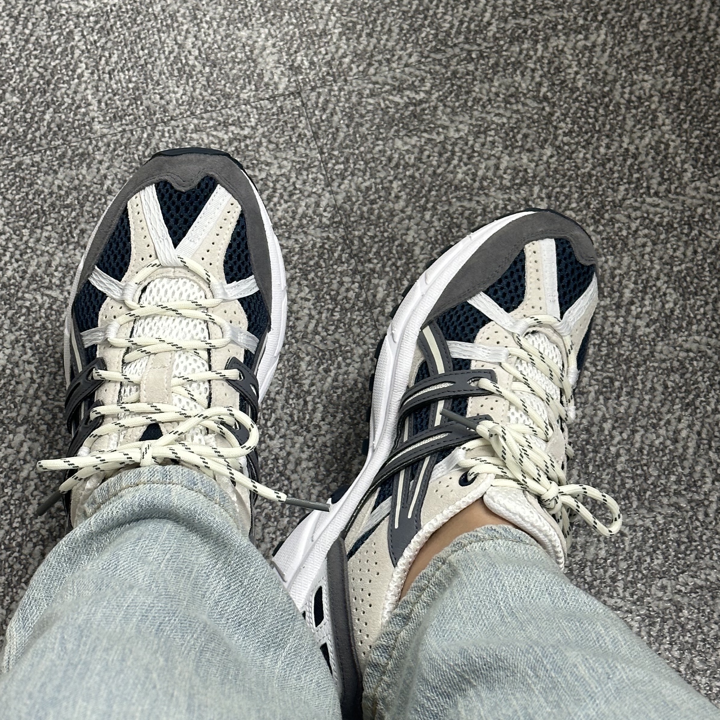 Asics Gel-Sonoma 15-50 French Blue 착용 스타일 - 1