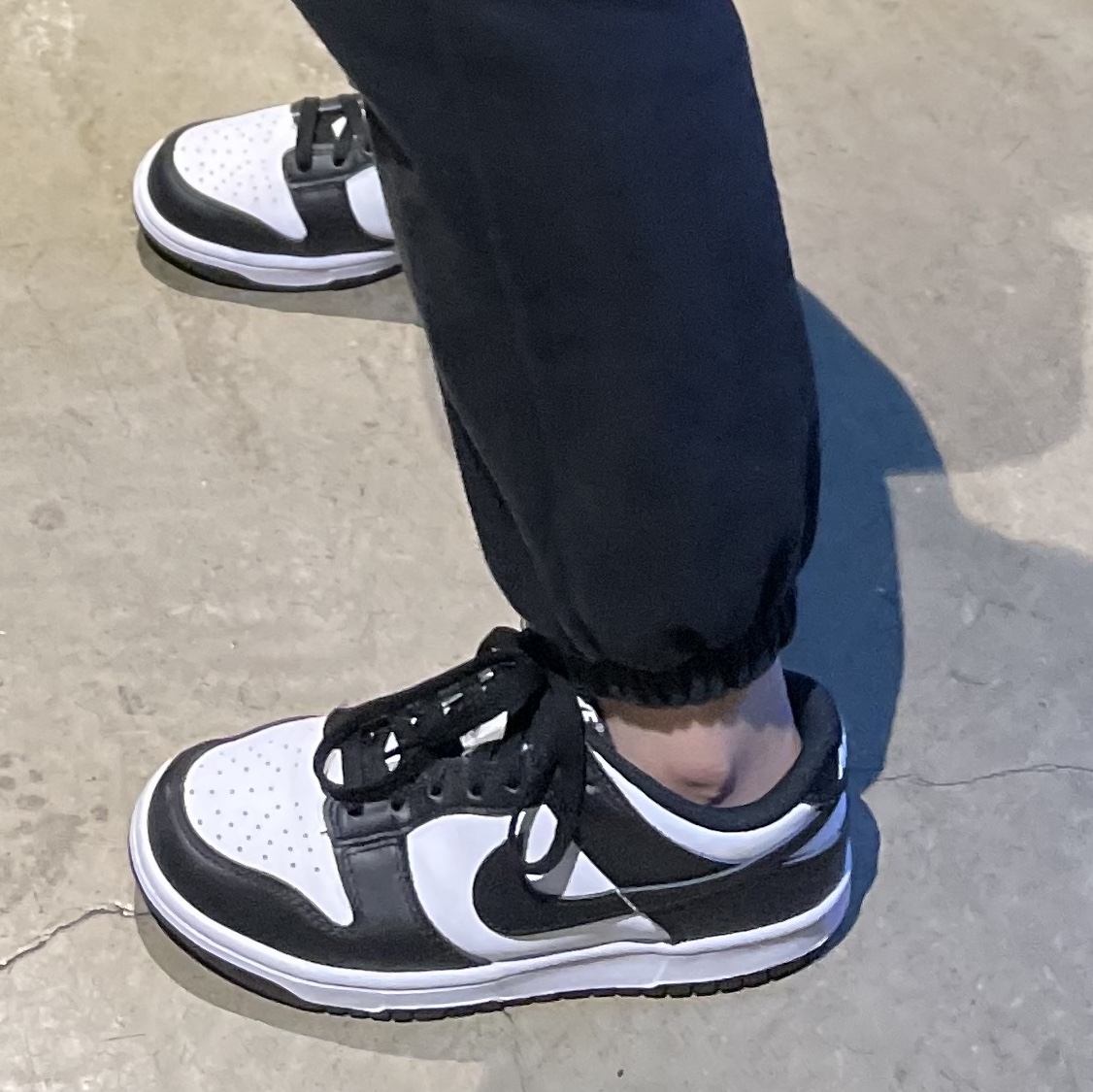 (W) Nike Dunk Low Black 착용 스타일