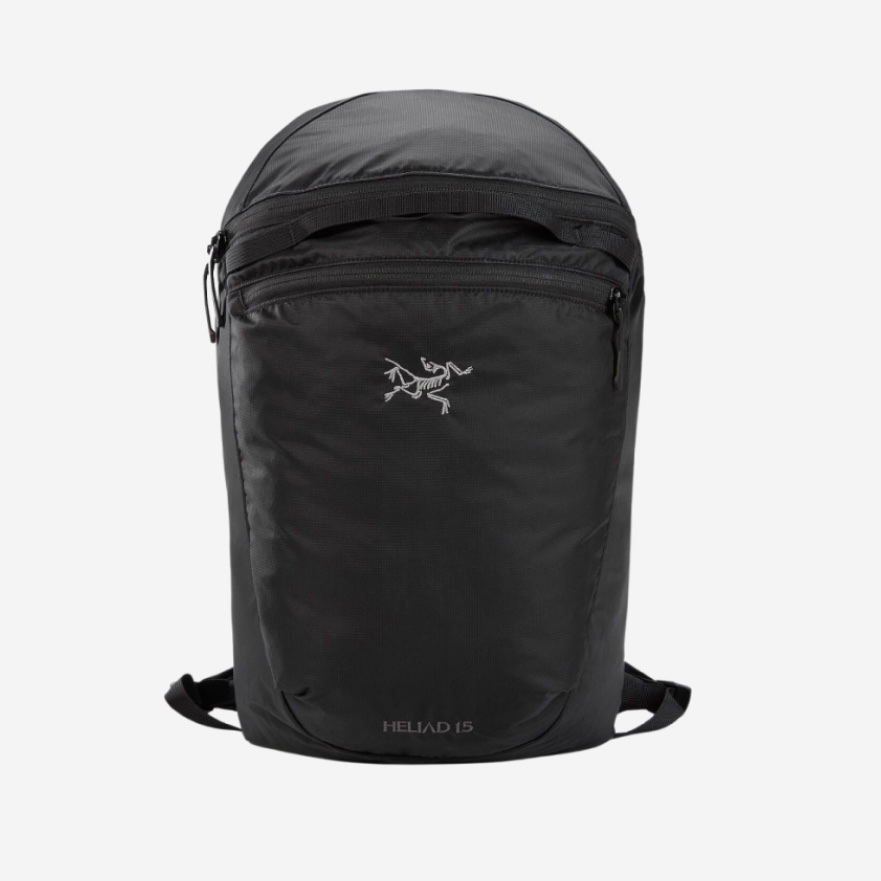 Arc'teryx Beta LT Jacket Black, Arc'teryx Squamish Hoody Black 착용 스타일 - 5