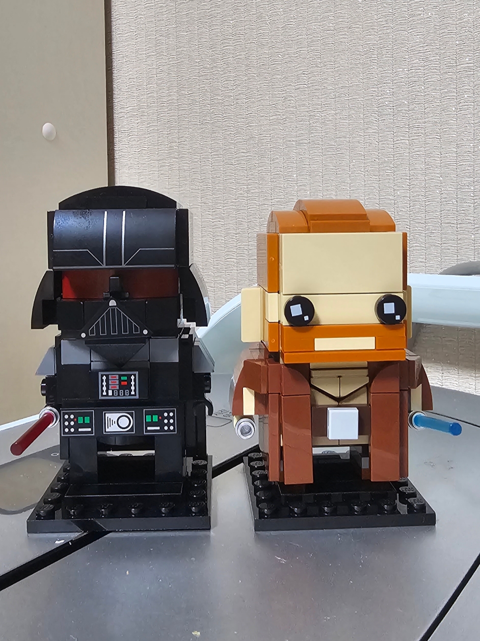 Lego Brickheadz Obi-Wan Kenobi & Darth Vader 착용 스타일