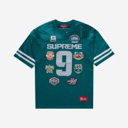 Supreme Championships Embroidered Football Jersey Dark Teal - 23FW