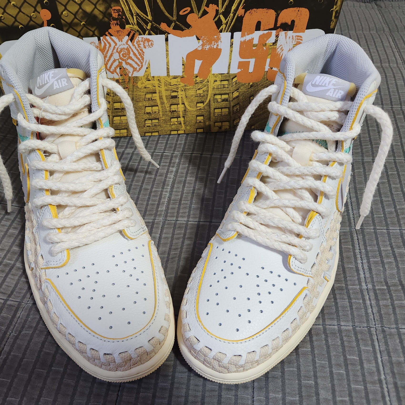 Jordan 1 x Bephies Beauty Supply x Union Retro High OG SP Summer '96 착용 스타일 - 5