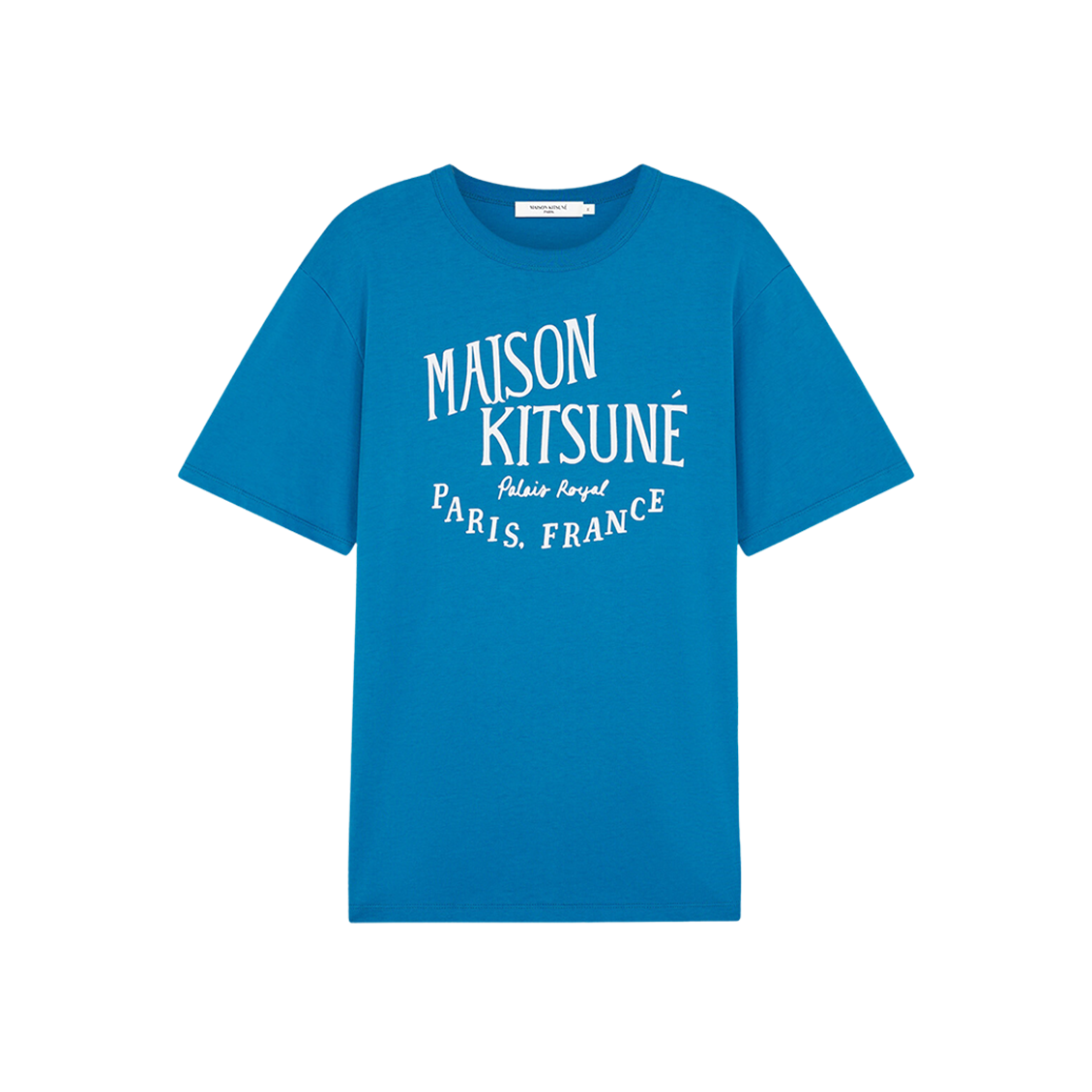 메종 키츠네 팔레이스 로얄 클래식 티셔츠 사파이어 | Maison Kitsune | KREAM