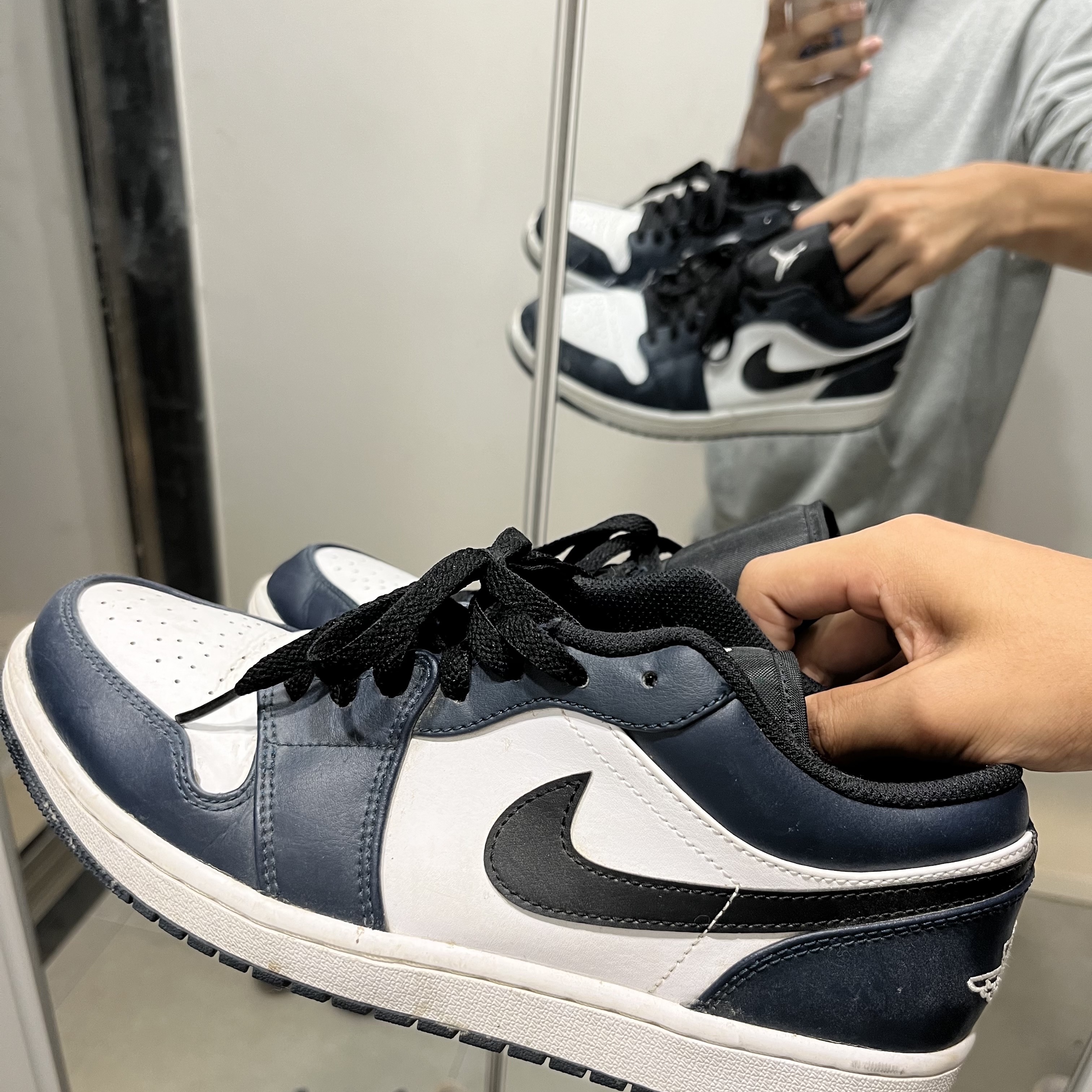 Jordan 1 Low Dark Teal 착용 스타일