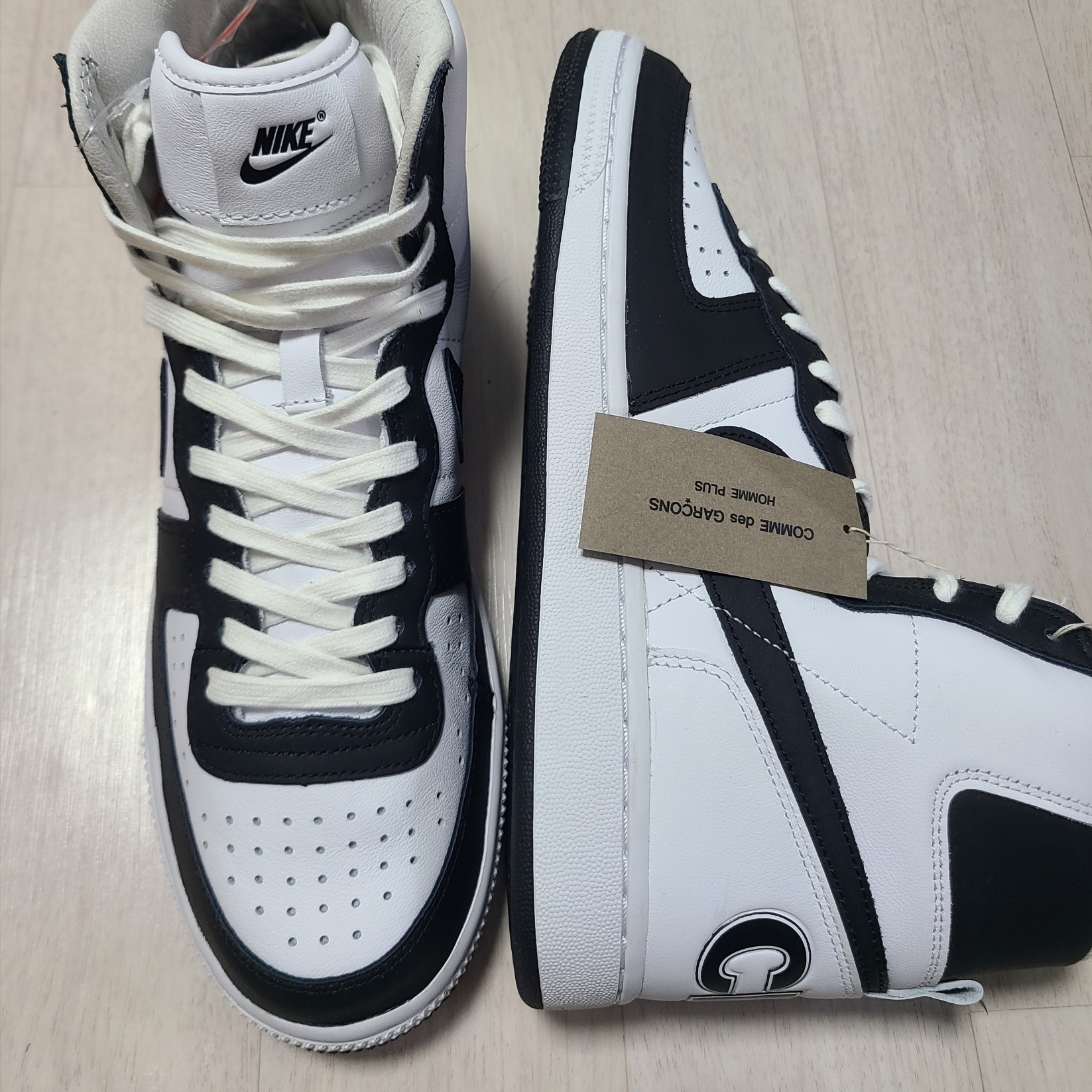 Nike x Comme des Garcons Homme Plus Terminator High Black 착용 스타일