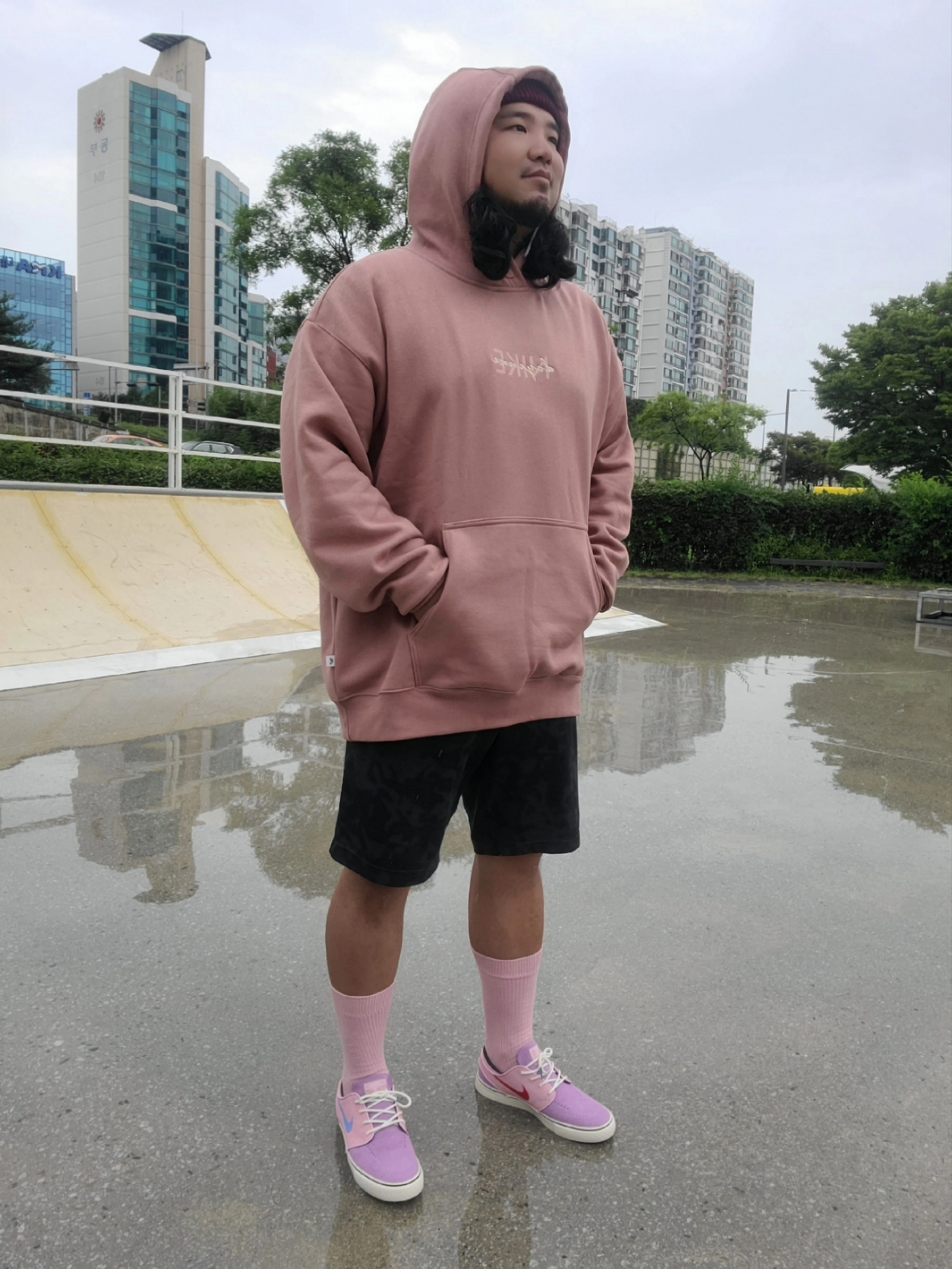 Supreme Hanes Boxer Briefs Pink (2 Pack), Nike x Doyenne SB Fleece Pullover Hoodie Fossil Rose - US/EU 착용 스타일 - 1