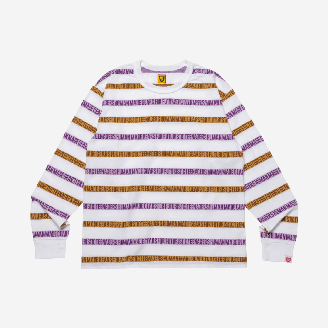 HUMAN MADE JACQUARD L/S T-SHIRT｜ファッション