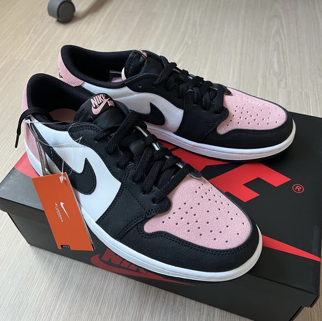 Jordan 1 Retro Low OG Bleached Coral 착용 스타일