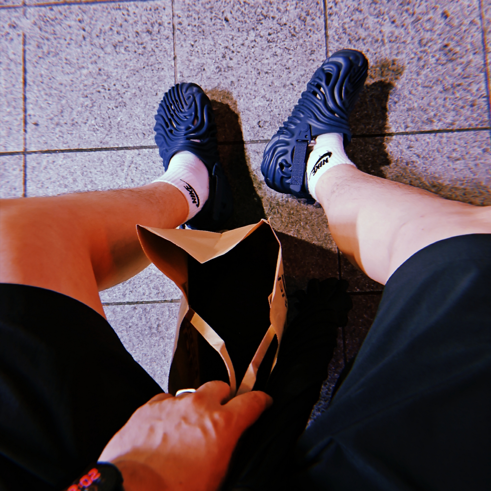 Crocs x Salehe Bembury Pollex Clog Como 착용 스타일