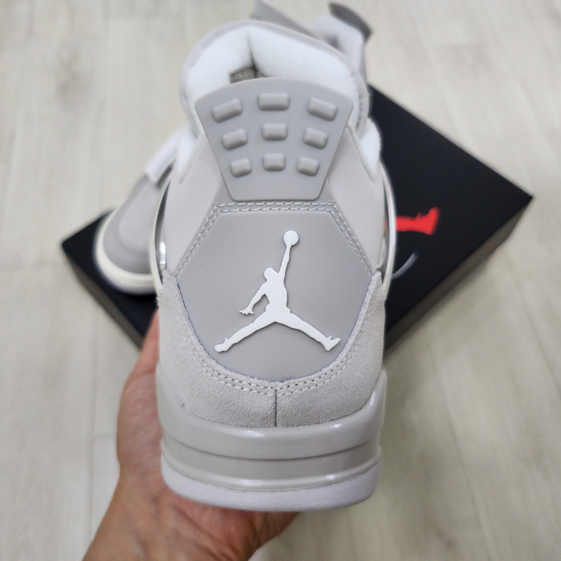 (W) Jordan 4 Retro Frozen Moments 착용 스타일 - 3