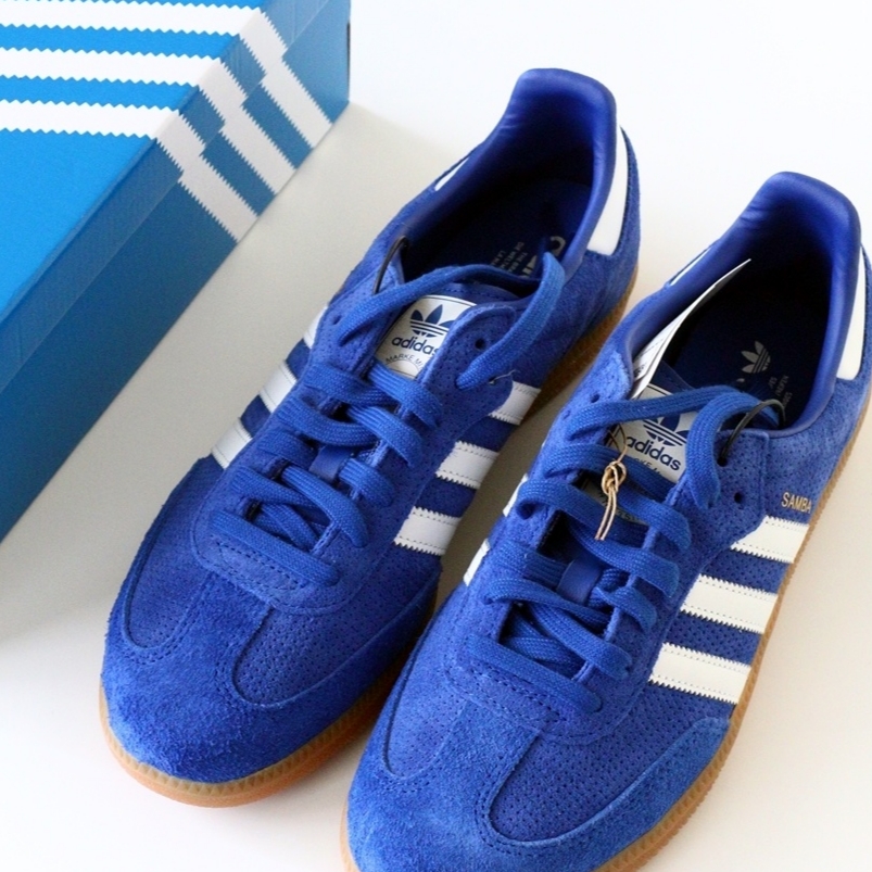 Adidas Samba OG Royal Blue 착용 스타일 - 2