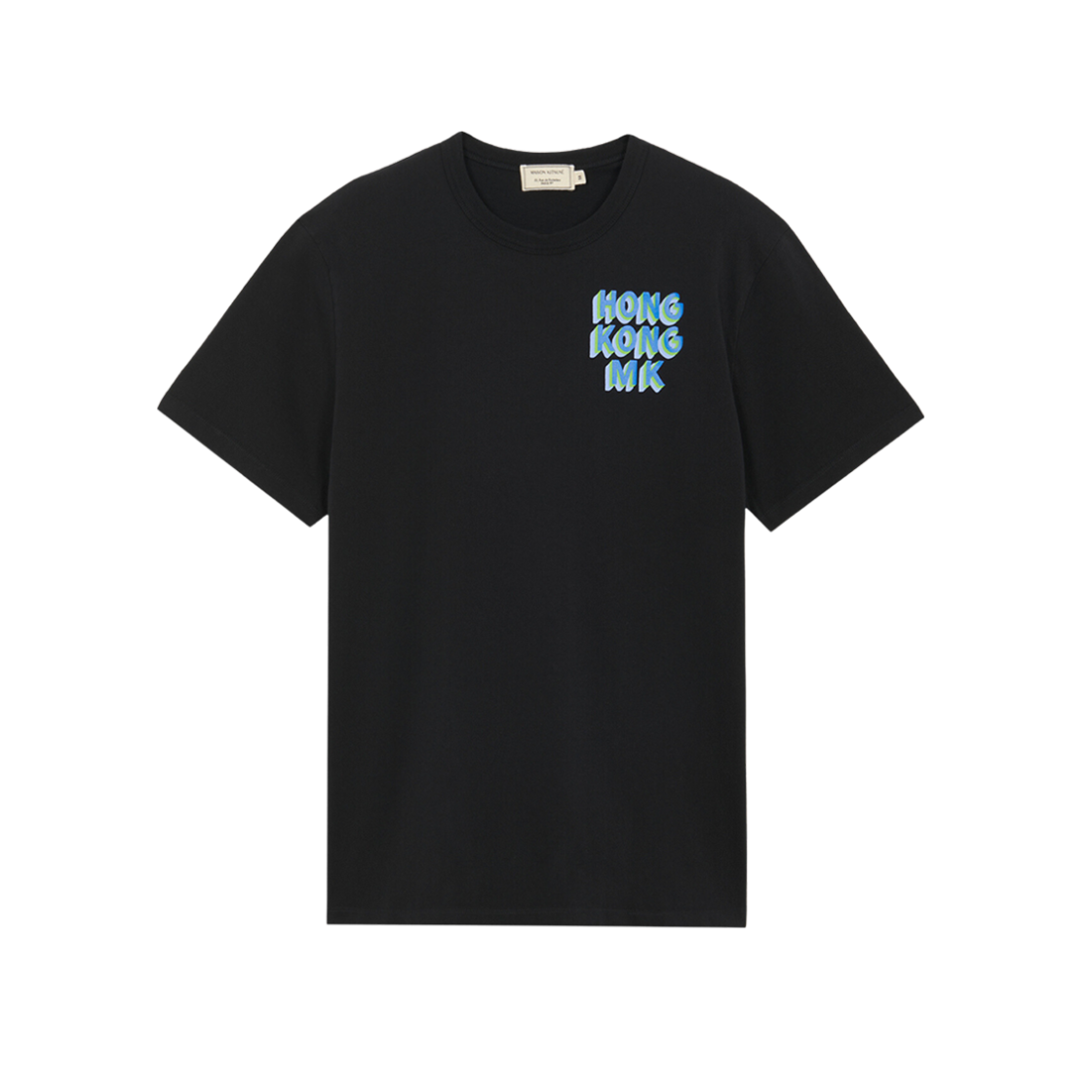 Maison Kitsune Hongkong Ben Klevay Classic T-Shirt Black 상세 이미지 2