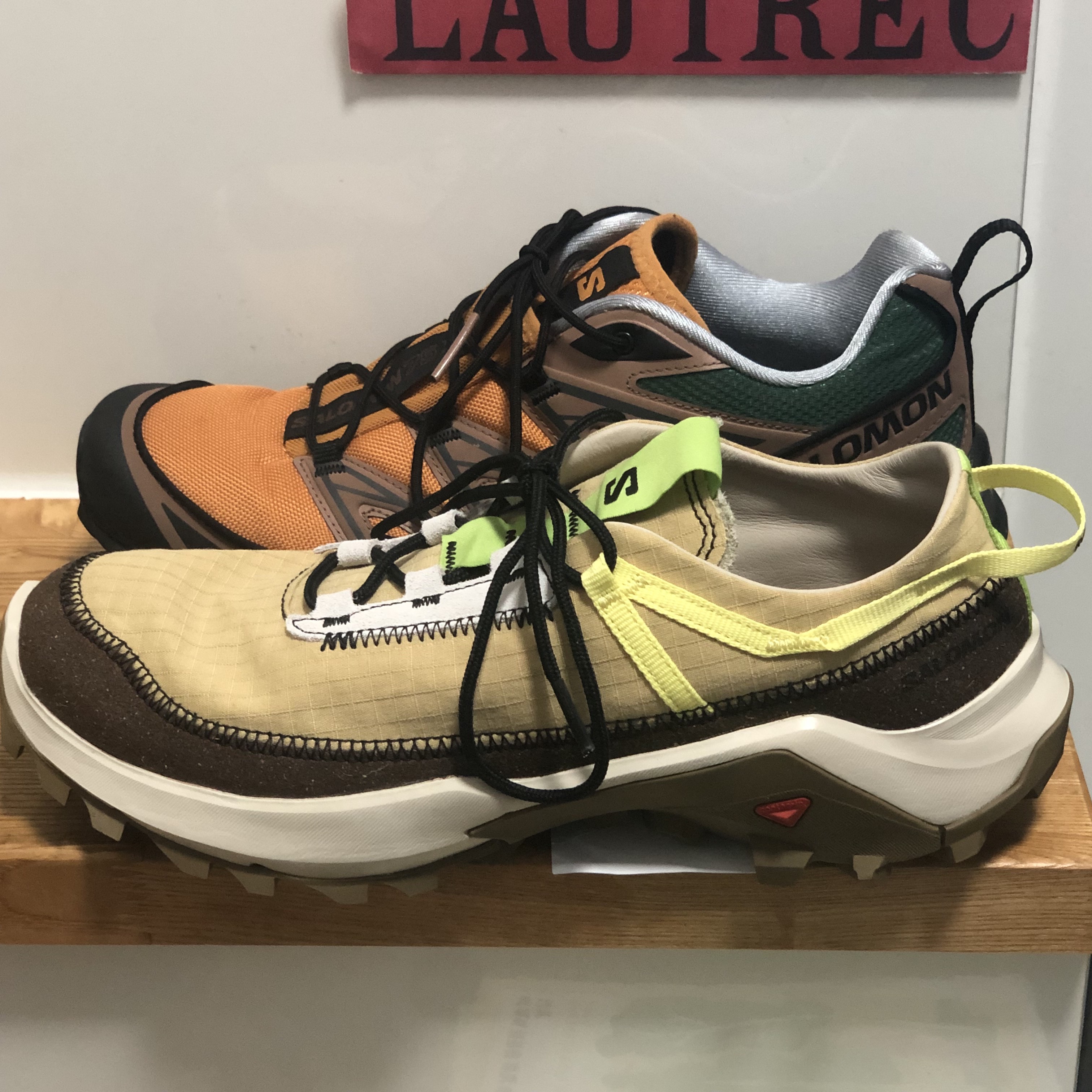 Salomon x Ranra Cross Pro Better Cathay Spice Kelp 착용 스타일 - 3