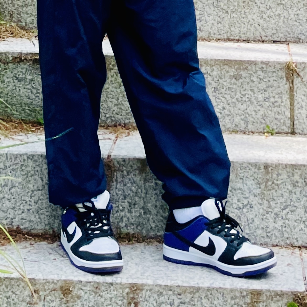 Nike SB Dunk Low Pro Court Purple 착용 스타일