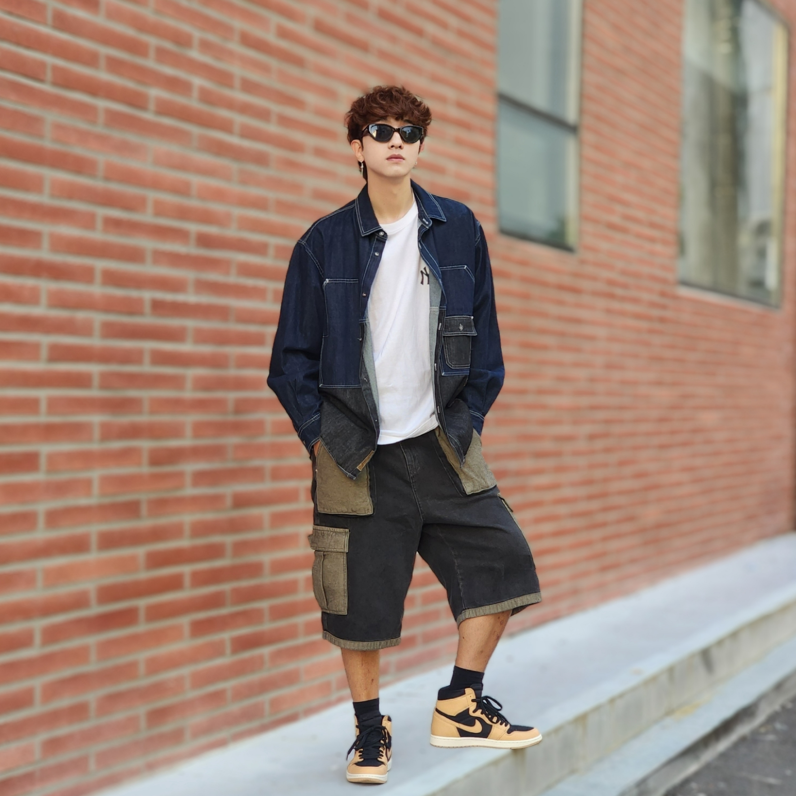 Jordan 1 Retro High OG Vachetta Tan 착용 스타일 - 4
