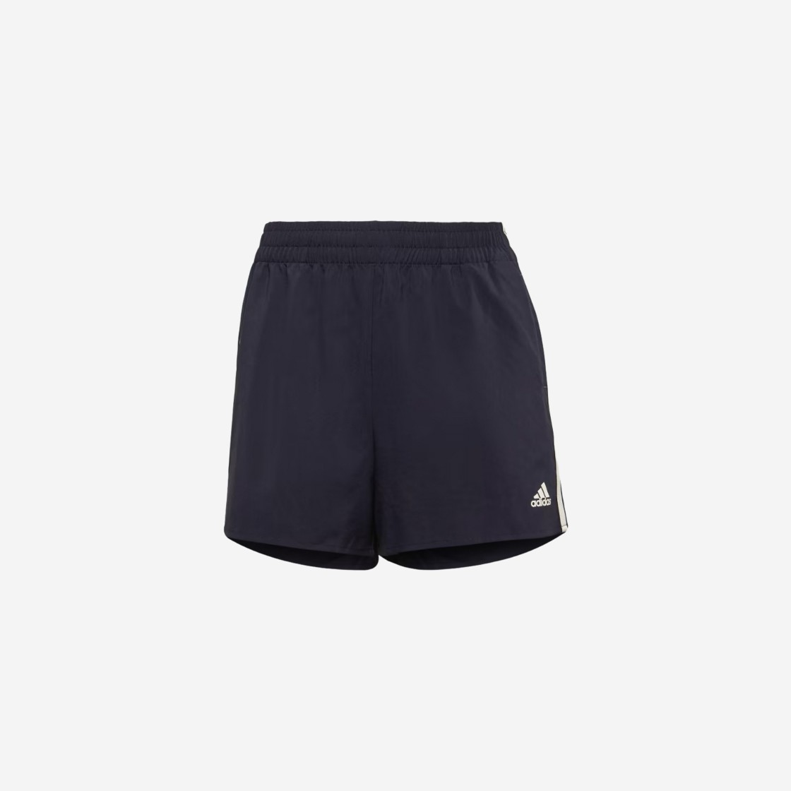 (W) Adidas Primeblue Designed To Move Woven 3-Stripes Sport Shorts Legend Ink White - KR Sizing 상세 이미지 1