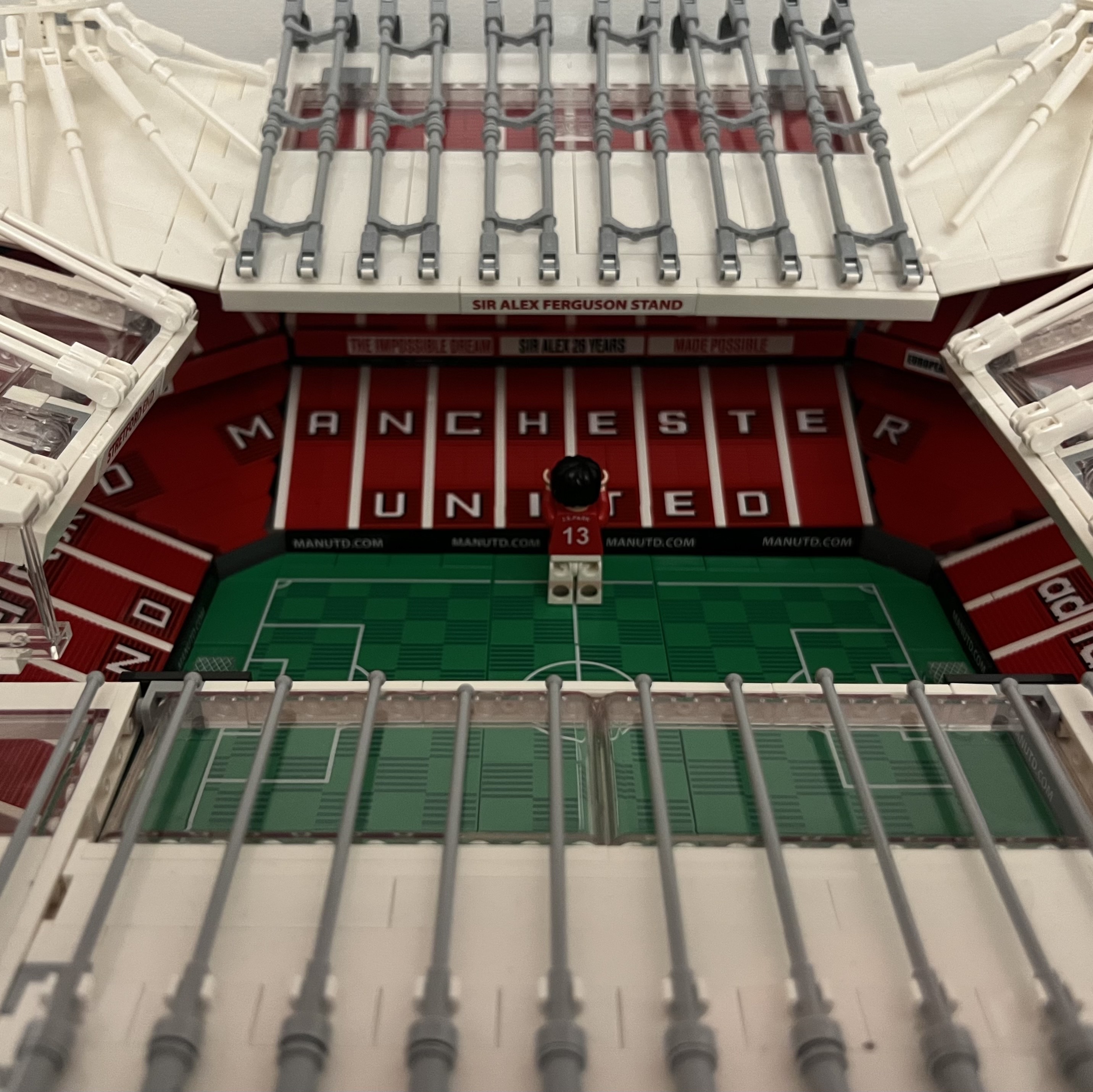 Lego Old Trafford Manchester United 착용 스타일 - 2