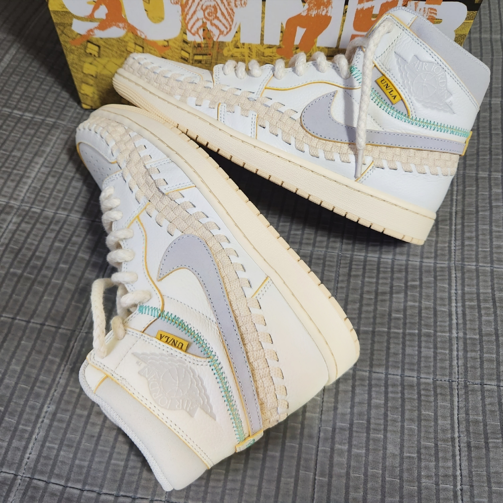 Jordan 1 x Bephies Beauty Supply x Union Retro High OG SP Summer '96 착용 스타일 - 4