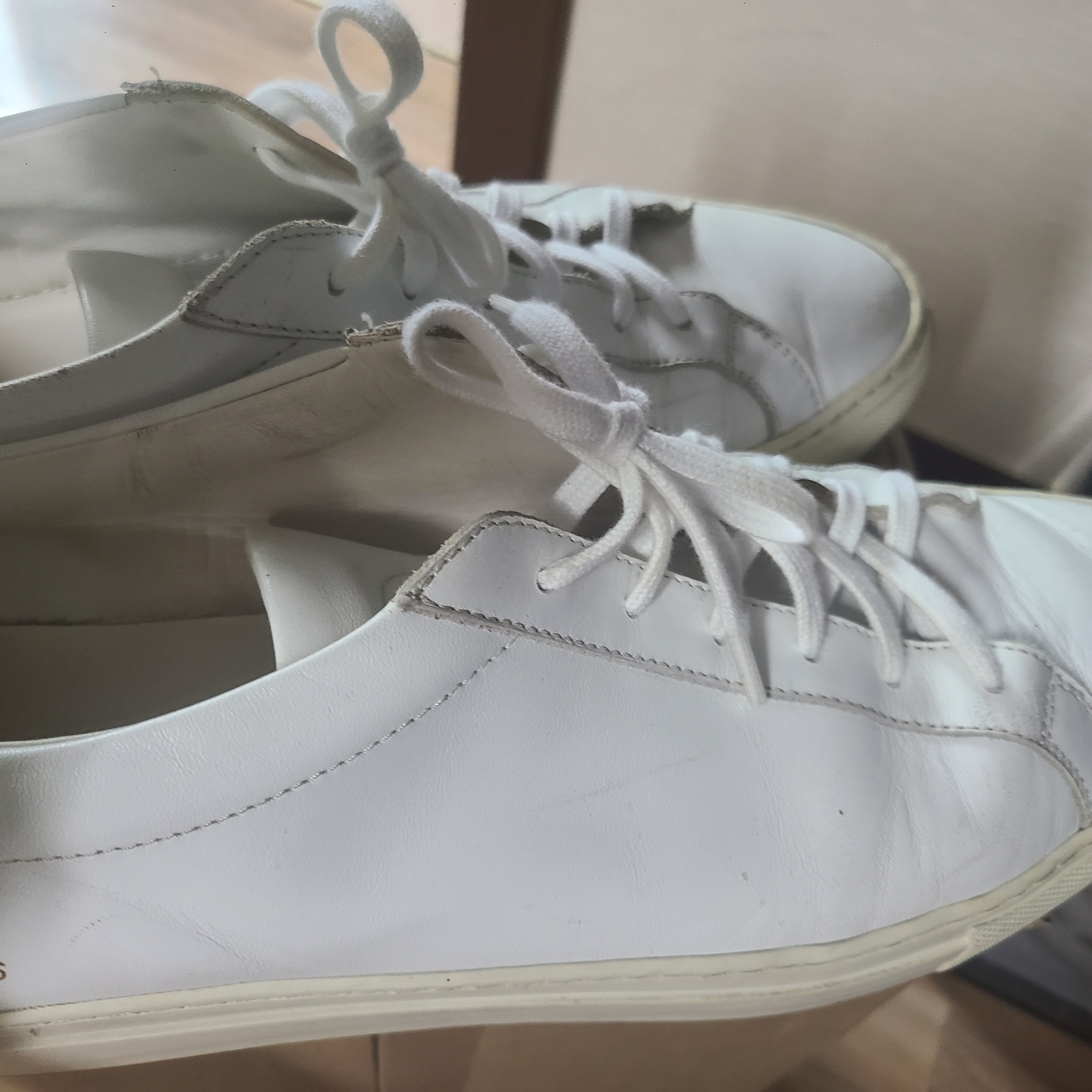 Common Projects Original Achilles Low White 착용 스타일