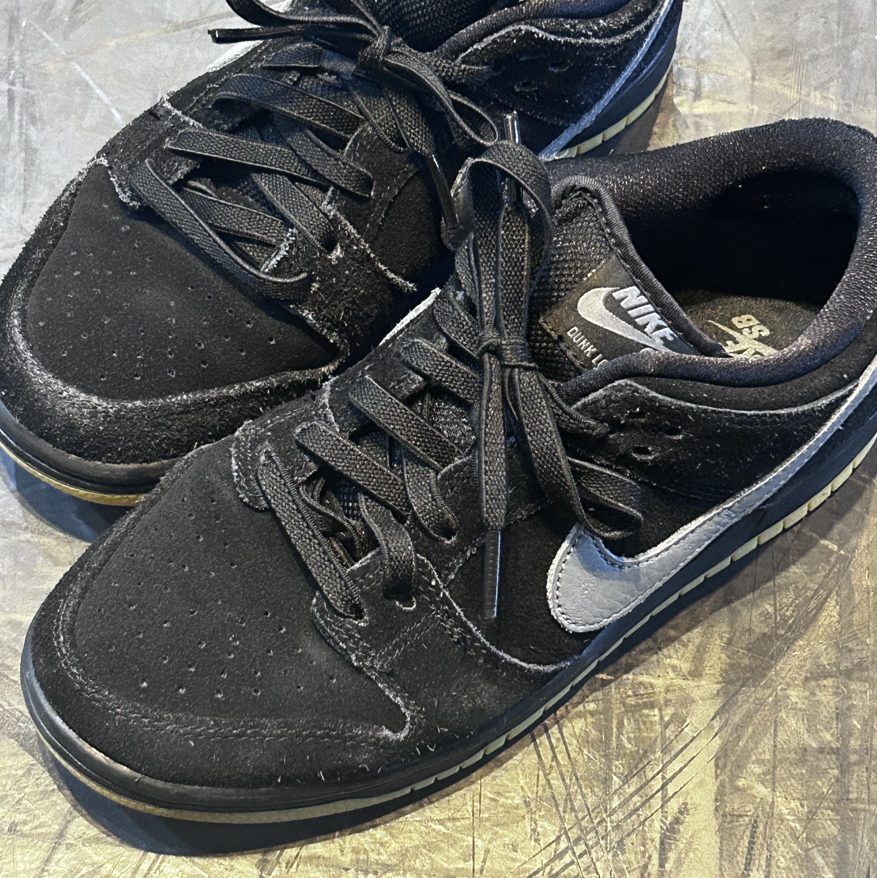 Nike SB Dunk Low Pro Black Cool Grey 착용 스타일