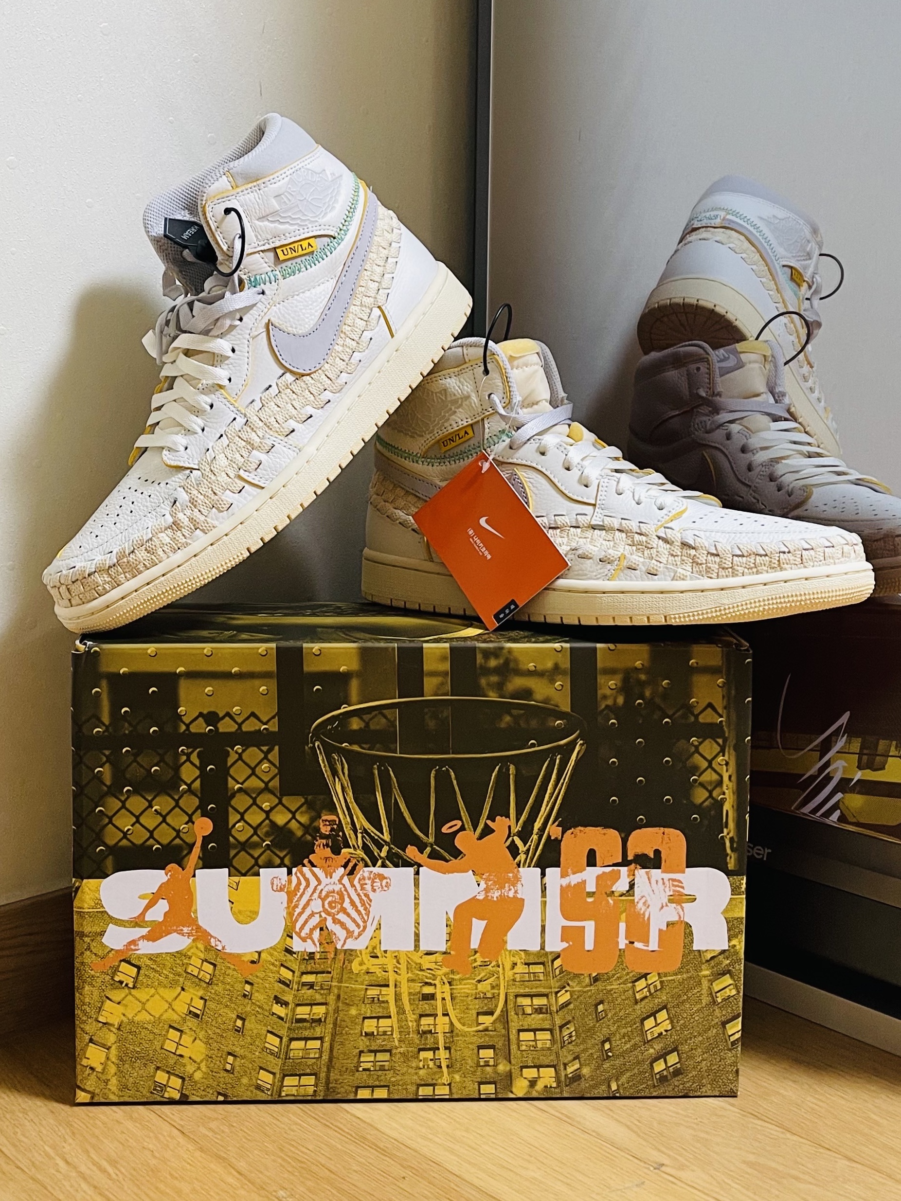 Jordan 1 x Bephies Beauty Supply x Union Retro High OG SP Summer '96 착용 스타일
