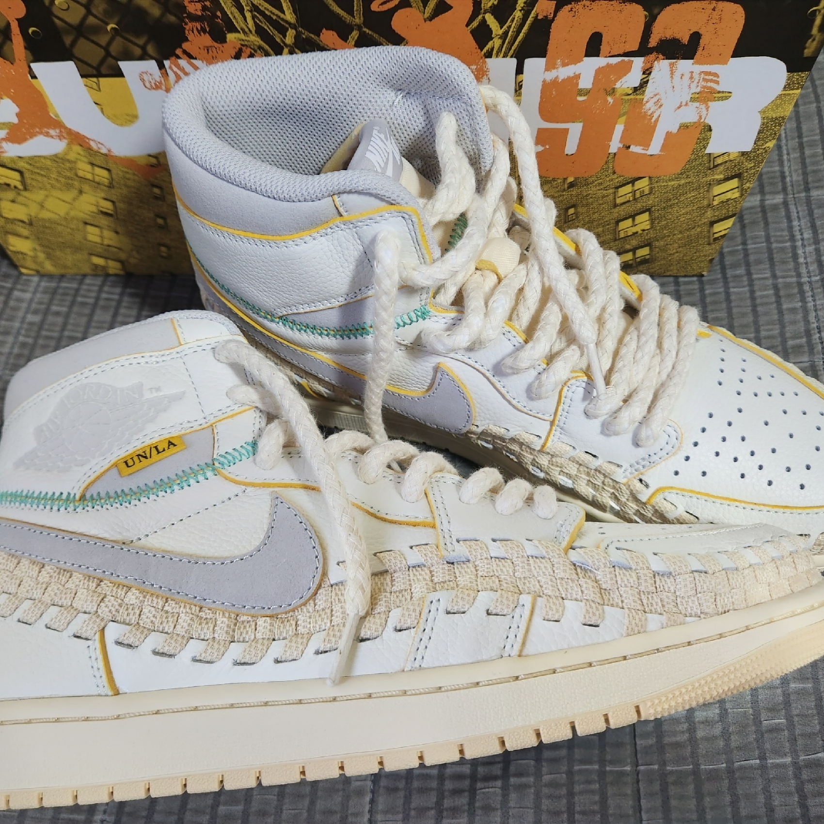 Jordan 1 x Bephies Beauty Supply x Union Retro High OG SP Summer '96 착용 스타일 - 2