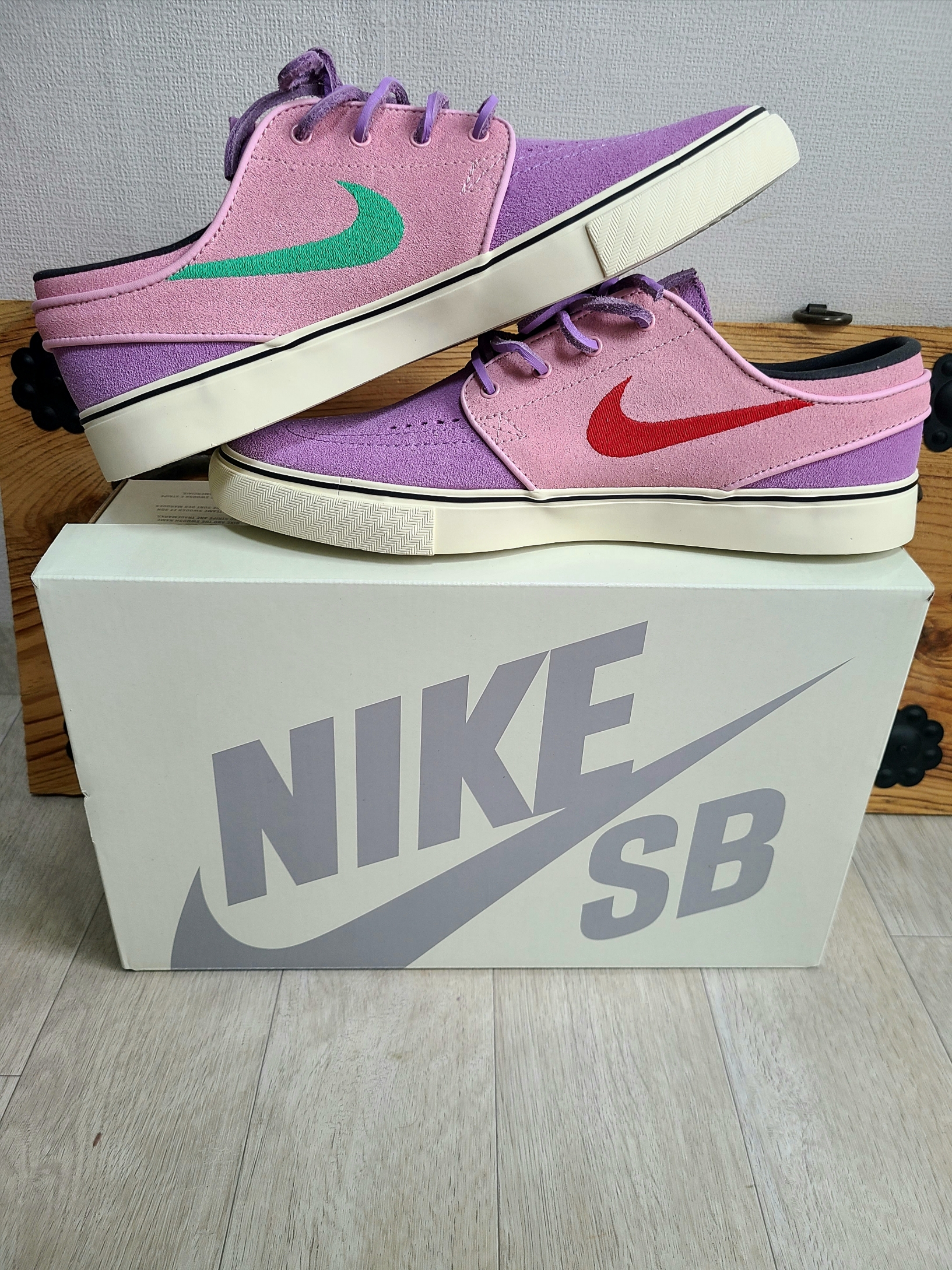 Supreme Hanes Boxer Briefs Pink (2 Pack), Nike x Doyenne SB Fleece Pullover Hoodie Fossil Rose - US/EU 착용 스타일 - 5