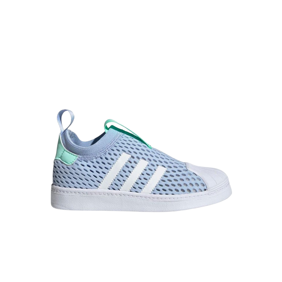 FZ5604 (C) Adidas Superstar 360 2.0 Light Blue Cloud White