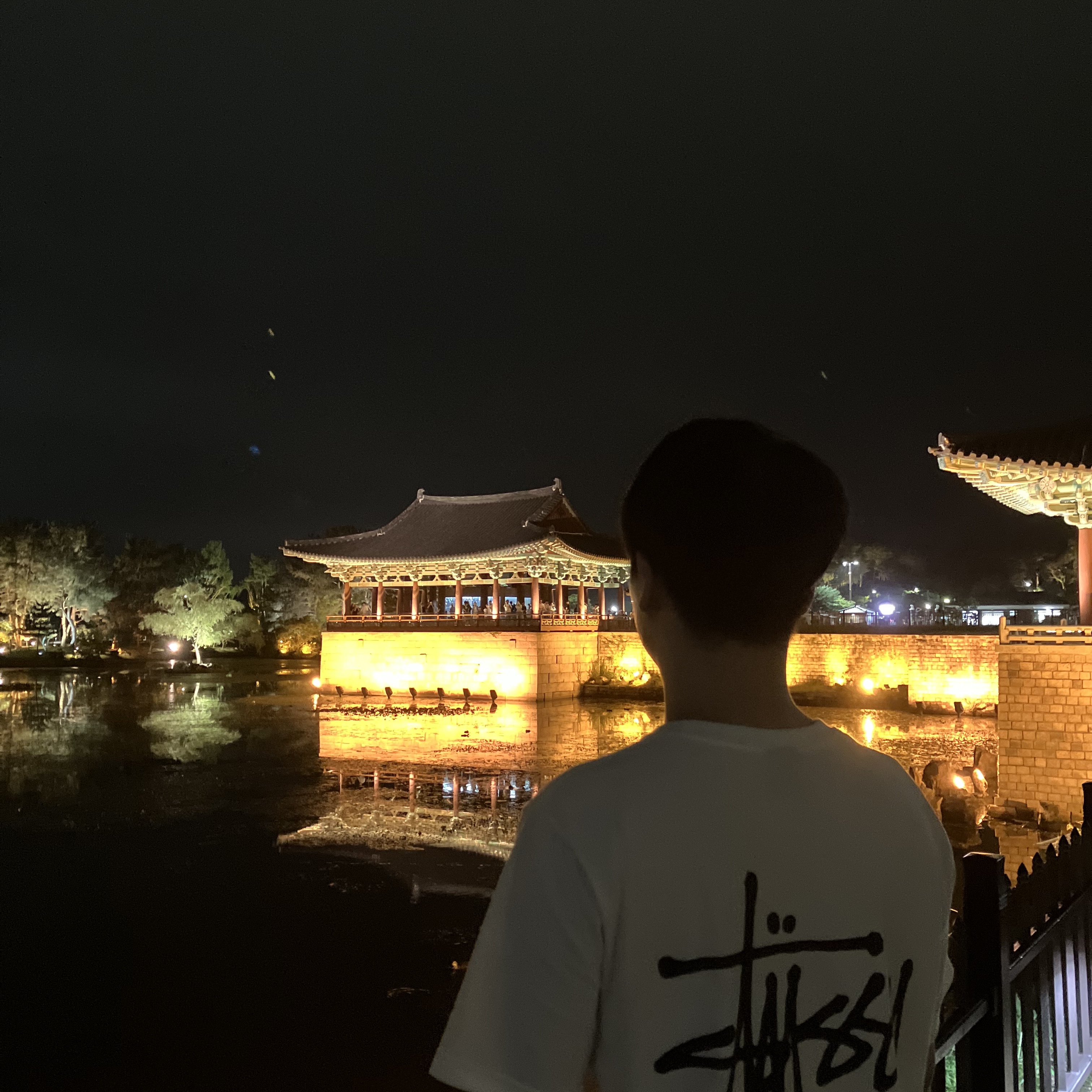 Stussy Basic Stussy T-Shirt White 2023 착용 스타일