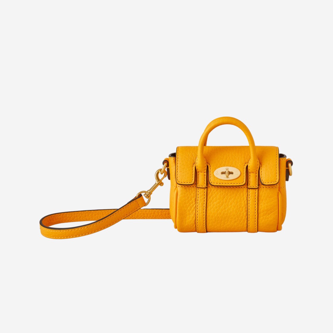 Mulberry Heavy Grain Micro Bayswater Doule Yellow 상세 이미지 1