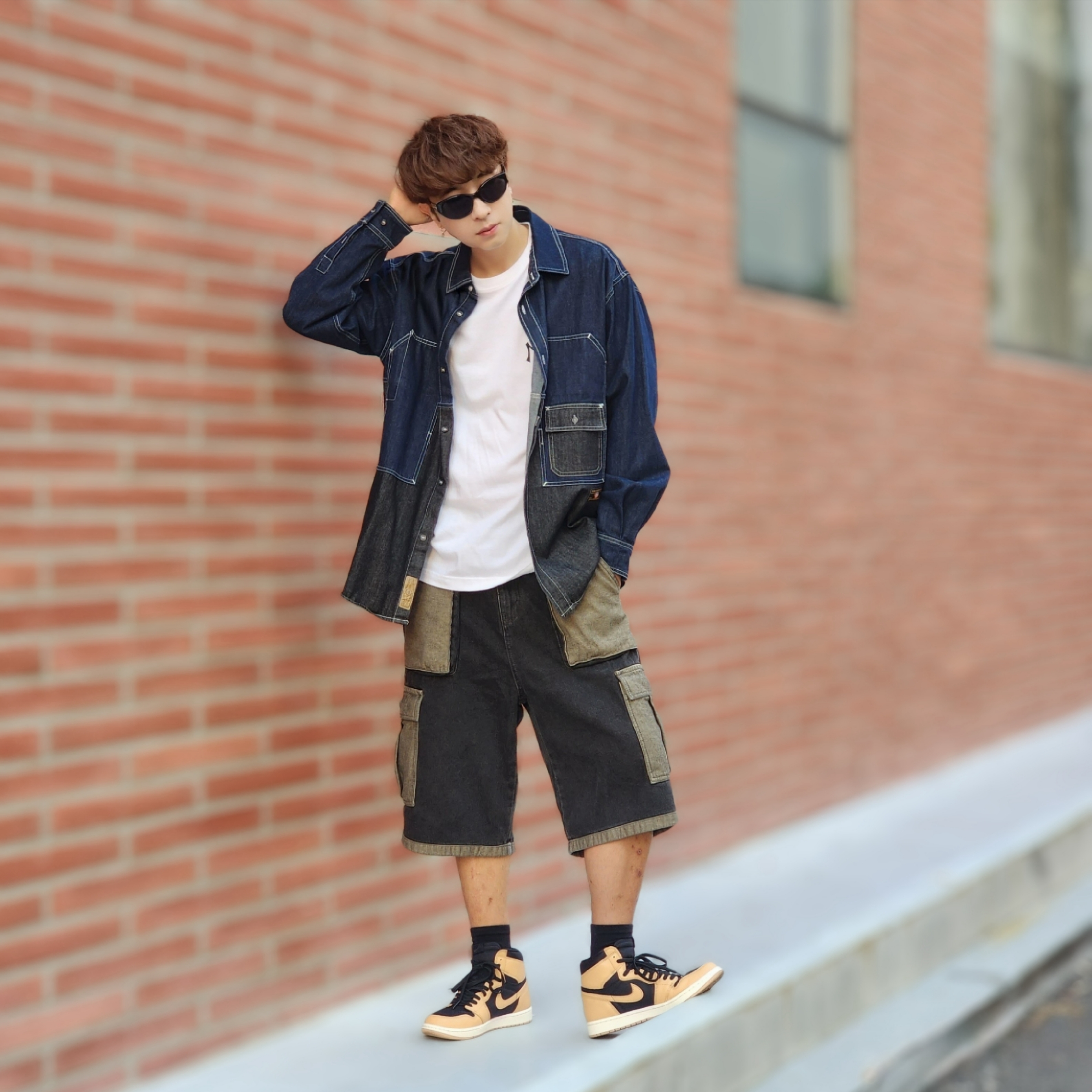 Jordan 1 Retro High OG Vachetta Tan 착용 스타일 - 5
