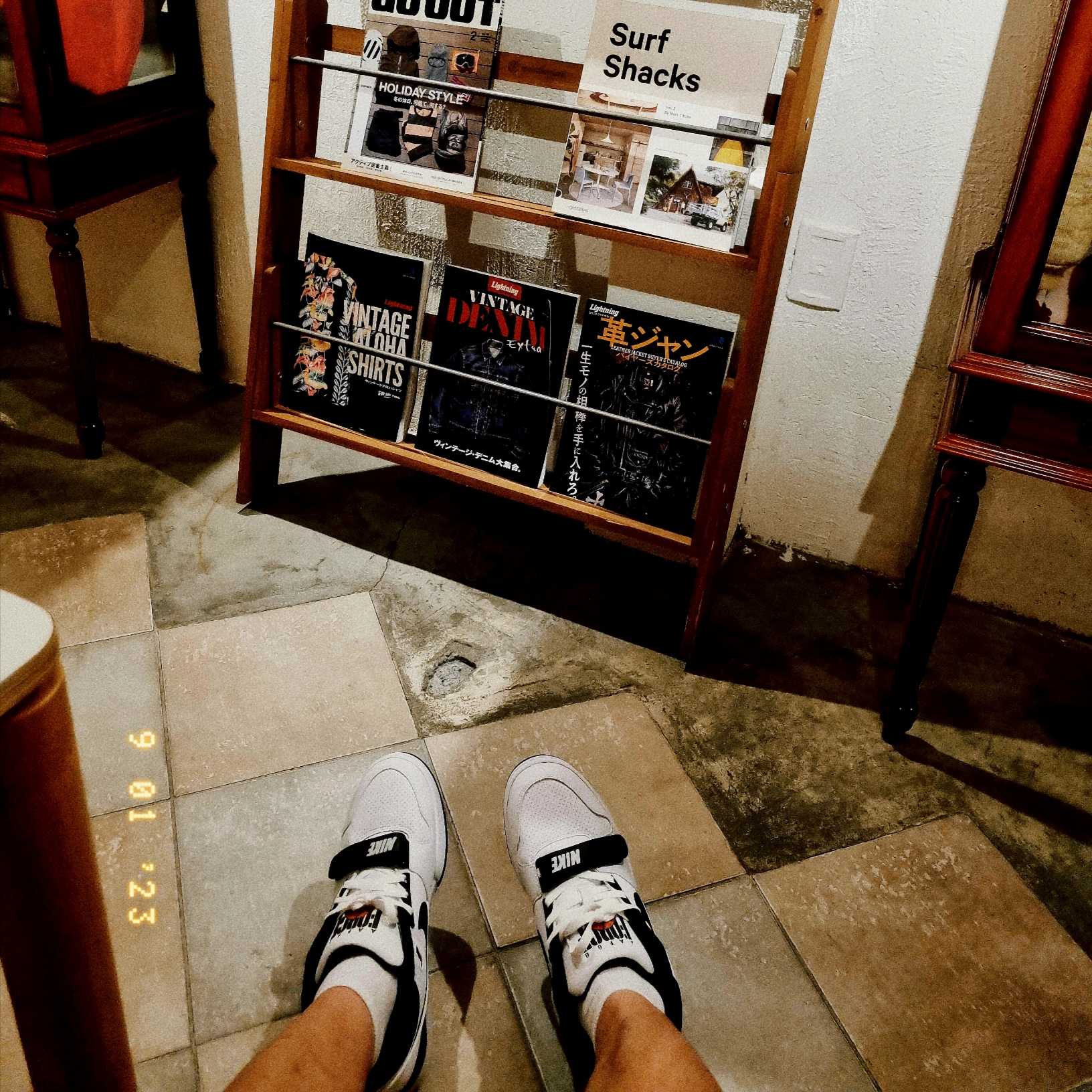 Nike x Billie Eilish Air Alpha Force 88 Black and White 착용 스타일