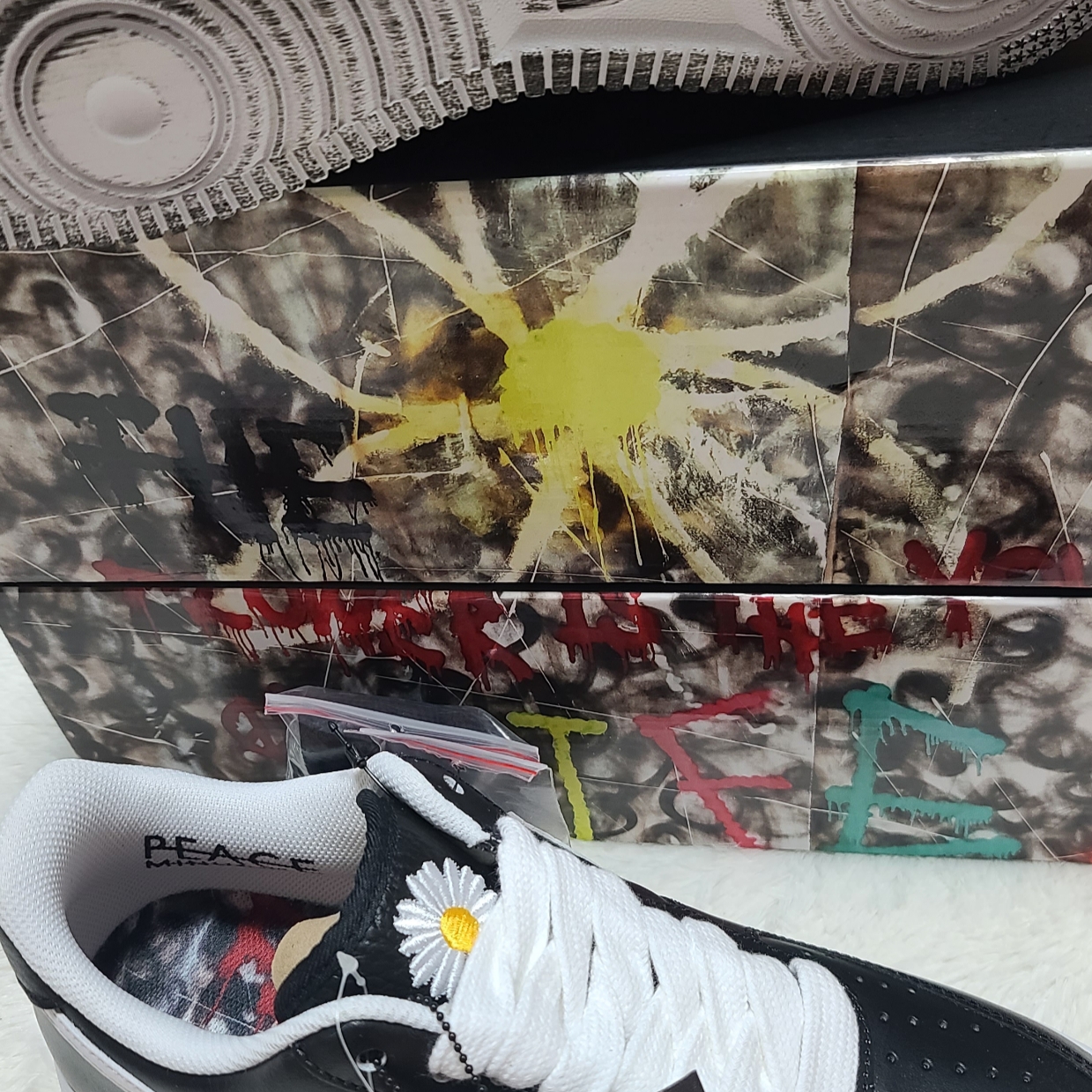 Nike x Peaceminusone Air Force 1 Low Para-Noise 착용 스타일 - 2